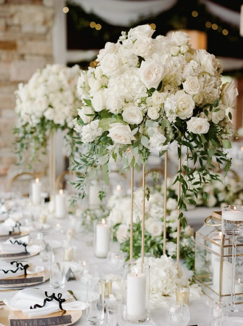Elevated Floral Centerpiece