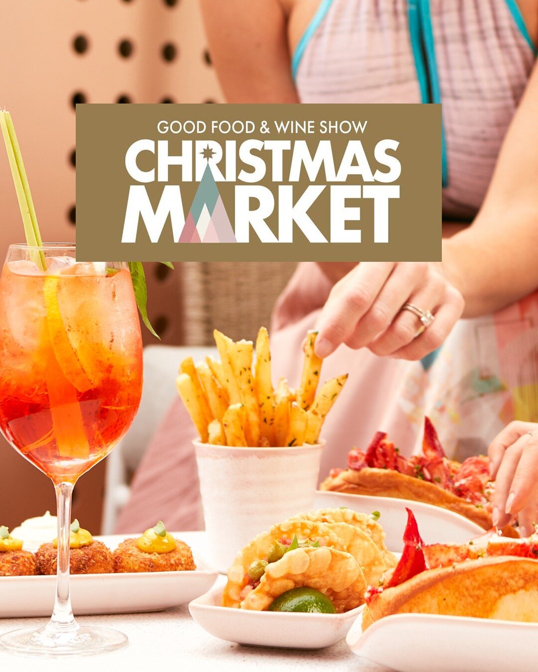 Pinchy's Pop-Up is back this week at @goodfoodwine Christmas Market!  This Friday to Sunday, we'll be at the Royal Exhibition Centre alongside other fabulous foodie names.