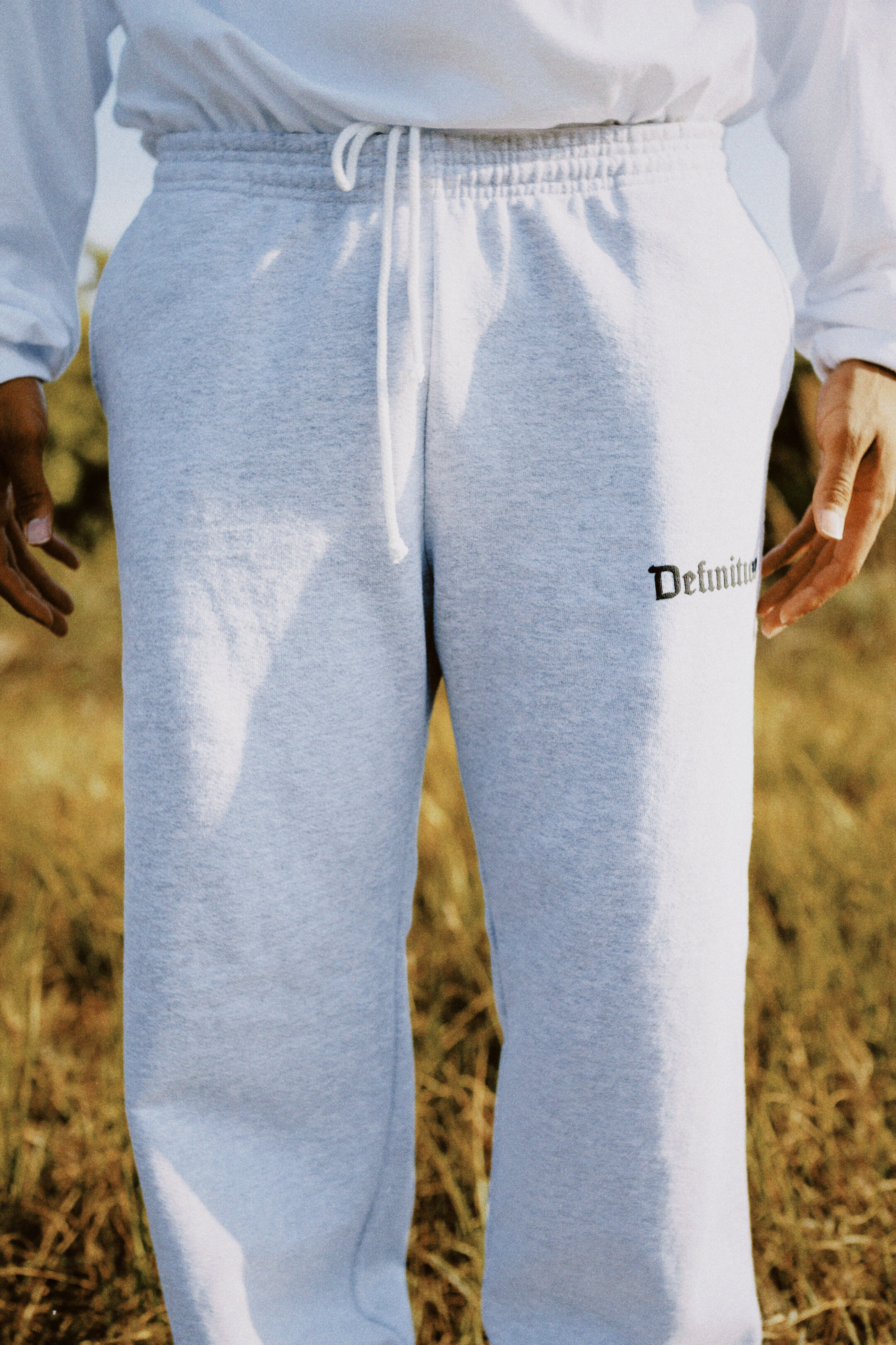 Find Your Definition. Sweatpants (Black) — DARIO BOATNER