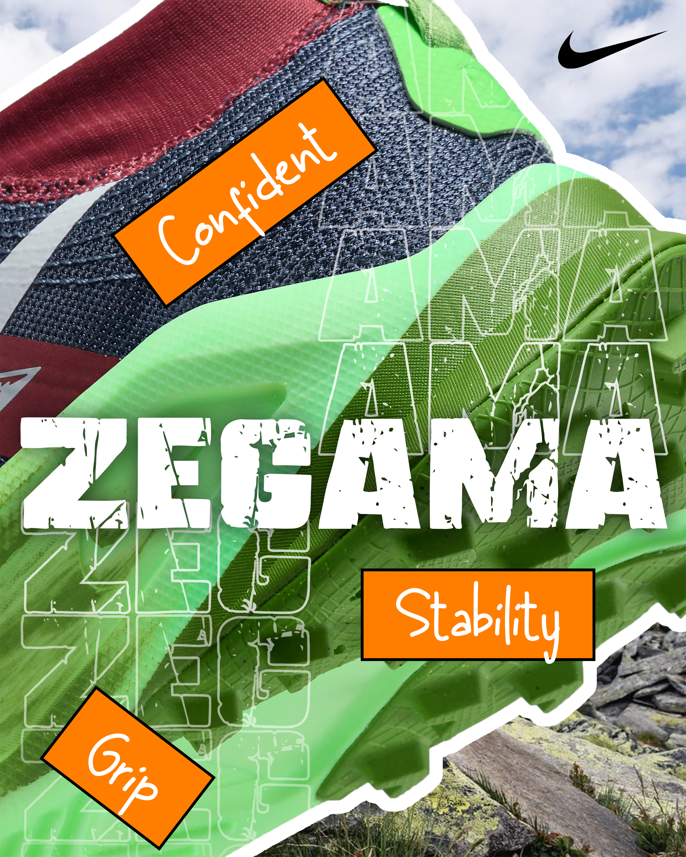 Nike Zegama Promotional Graphic