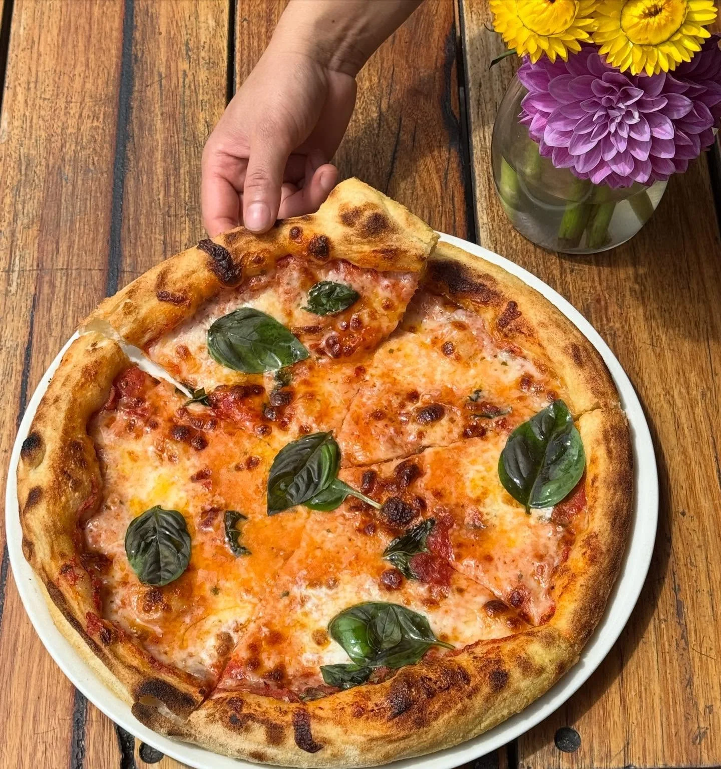 FREE MARGHERITAS FROM 4PM &lsquo;TIL KITCHEN CLOSES

Spend your Sunday night with us and receive one free Margherita pizza per order - valid dine in and takeaway. 

Why? Cos you&rsquo;re worth it! 

Love Rita&rsquo;s x