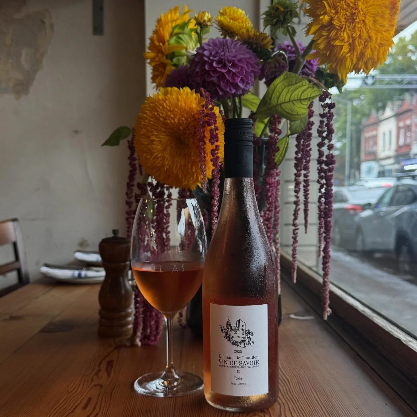 2023 Domaine de Chatillion Rose. A staff favourite, just ask Erin. This is a stunning gastro Rose out of Savoie, France that&rsquo;ll make you feel like it&rsquo;s Euro summer all year round. 

Light, bright and full of fresh cherries, blood orange a