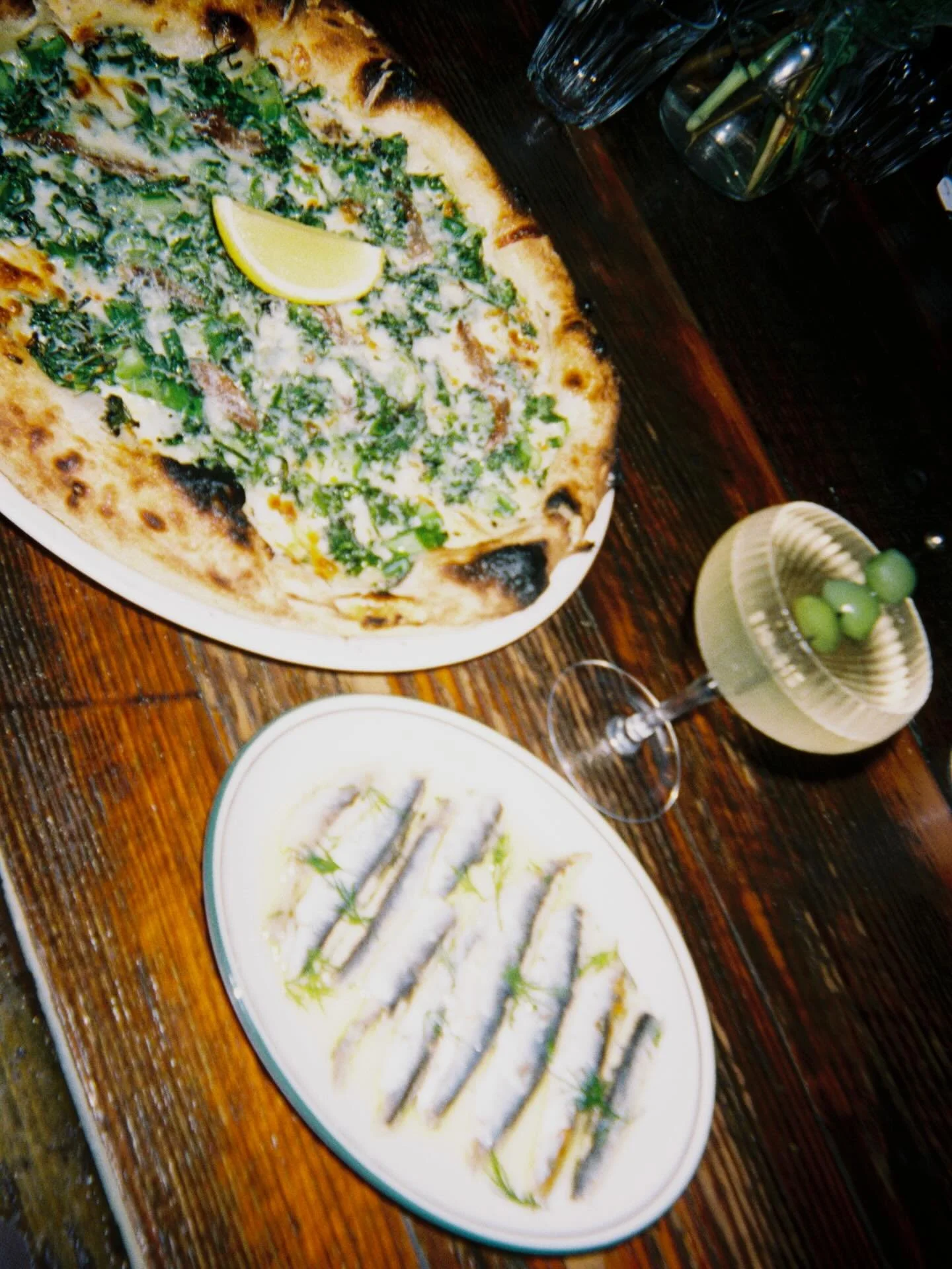 New menu dropping tomorrow ~ including dirty martinis and the new and improved broc &amp; cheese pizza