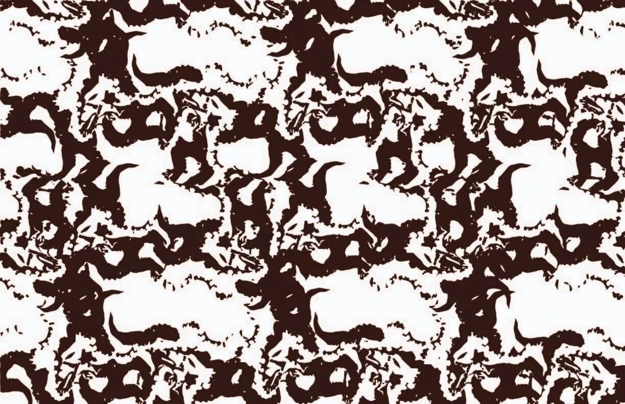 6-Colored Tentacle Pattern (easier and cheaper for production due to less colors)