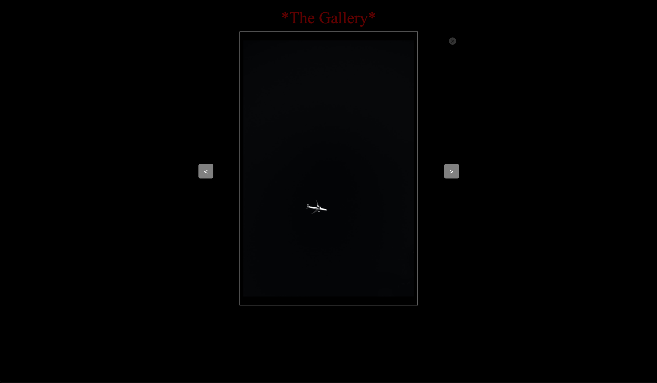 Image Gallery using Javascript