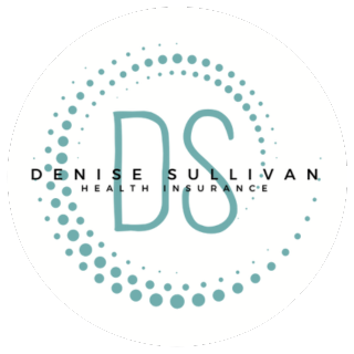 Logo for Denise Sullivan Health Insurance with initials 'DS' surrounded by dotted circles.
