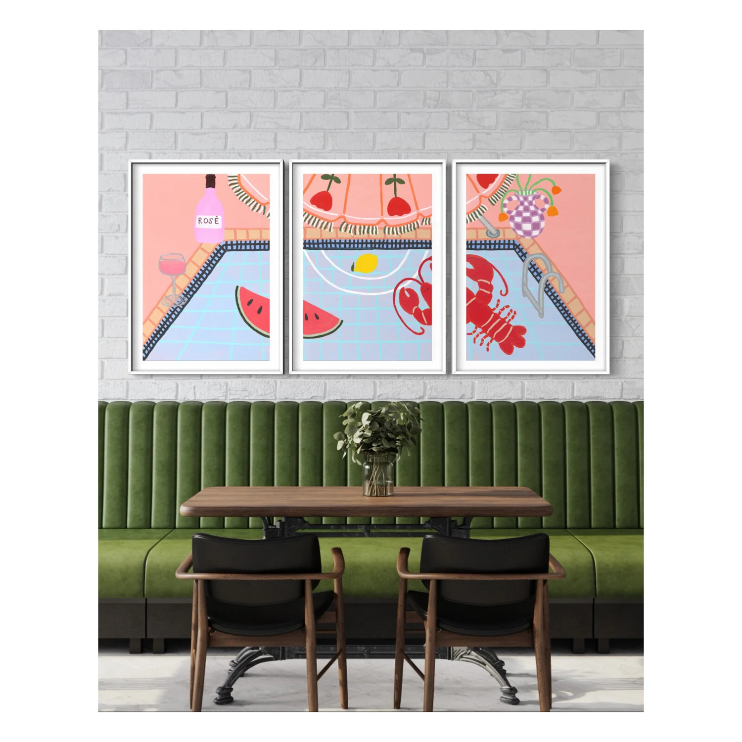 Summer house A1 print collection — BRITTY FLYNN