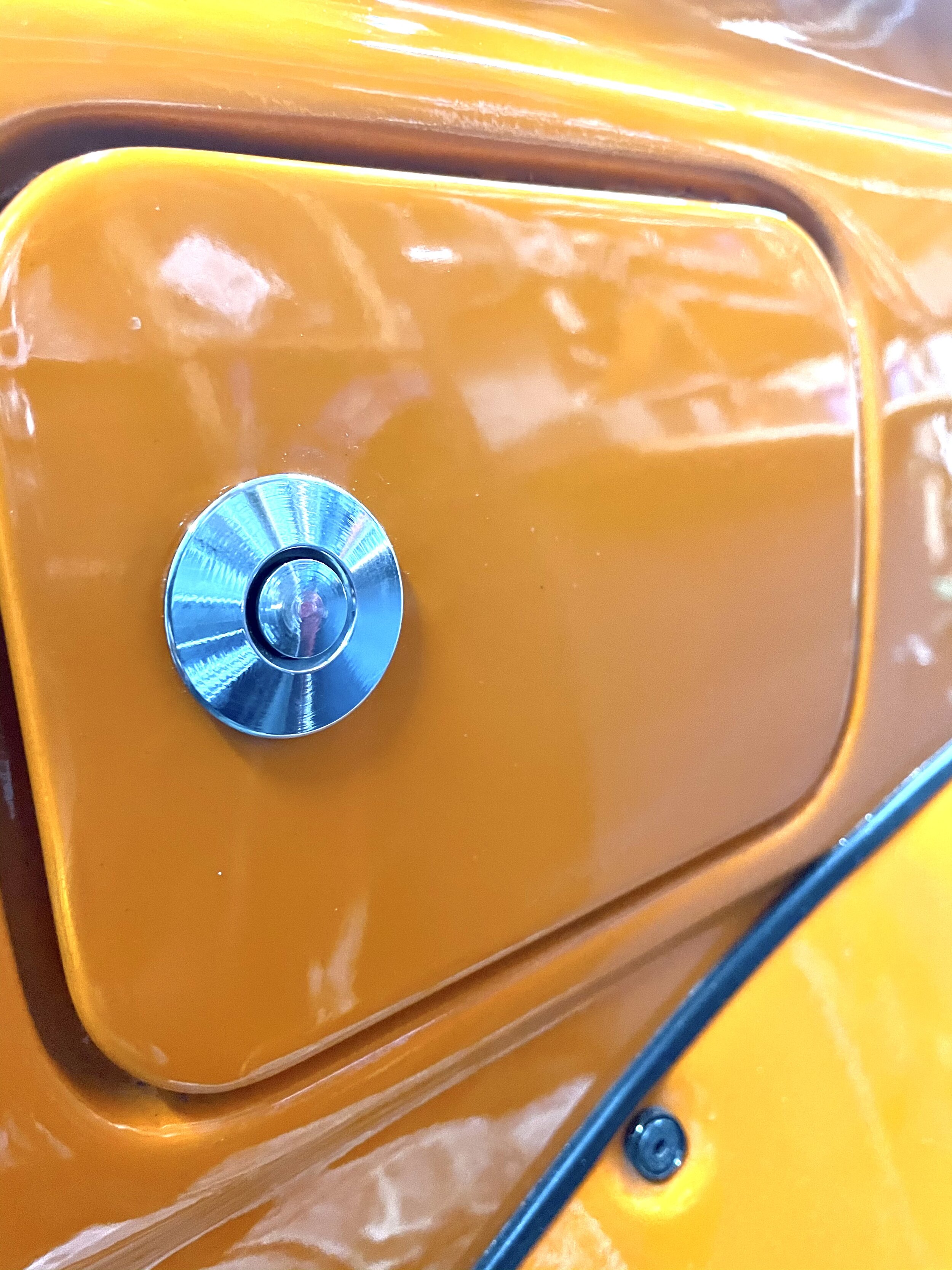 Datsun 510 Gas Door Push Release