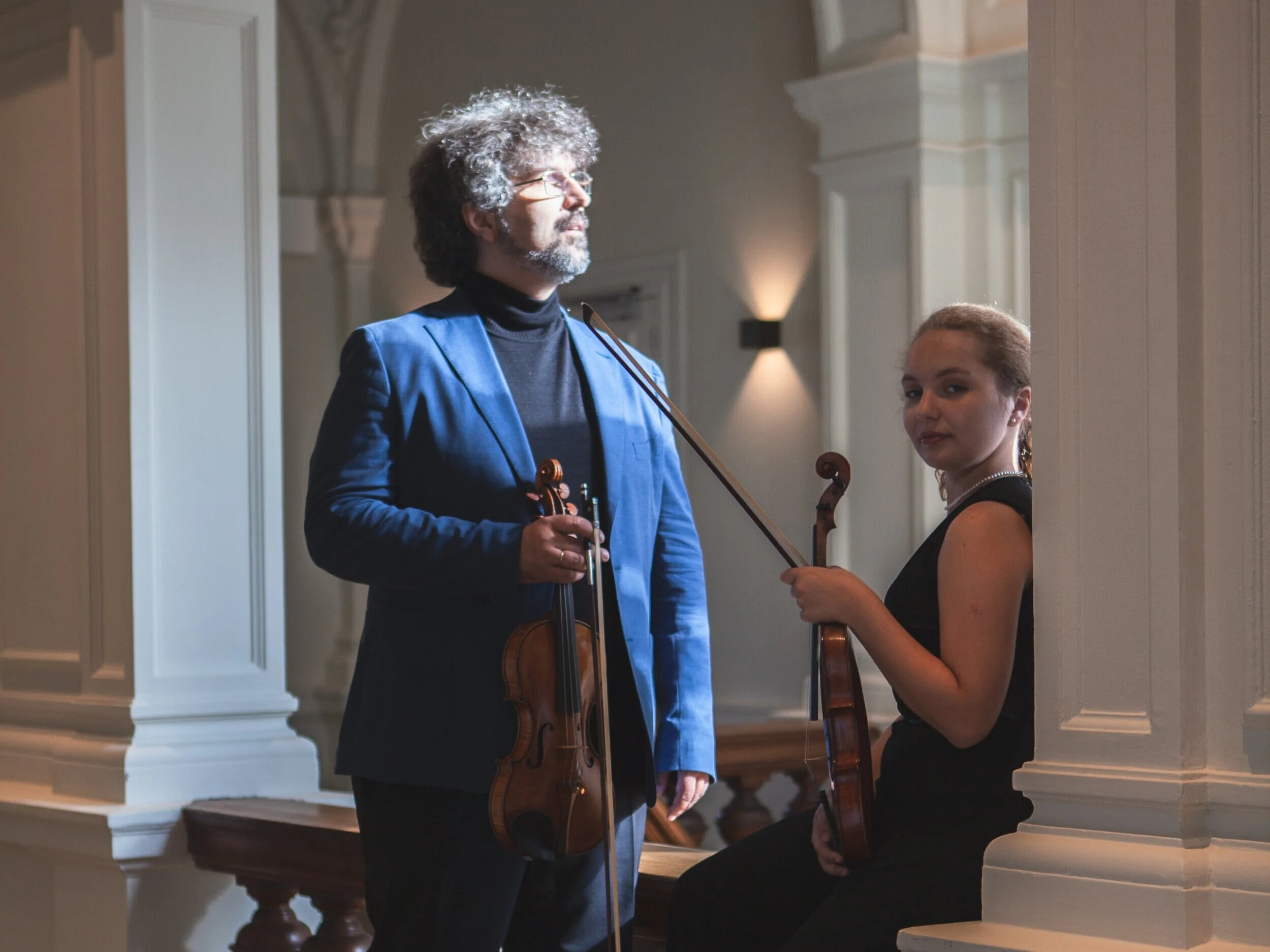 Zomerconcerten in De OOSTVAARDERS Igor & Elizabeth Ruhadze (viool)