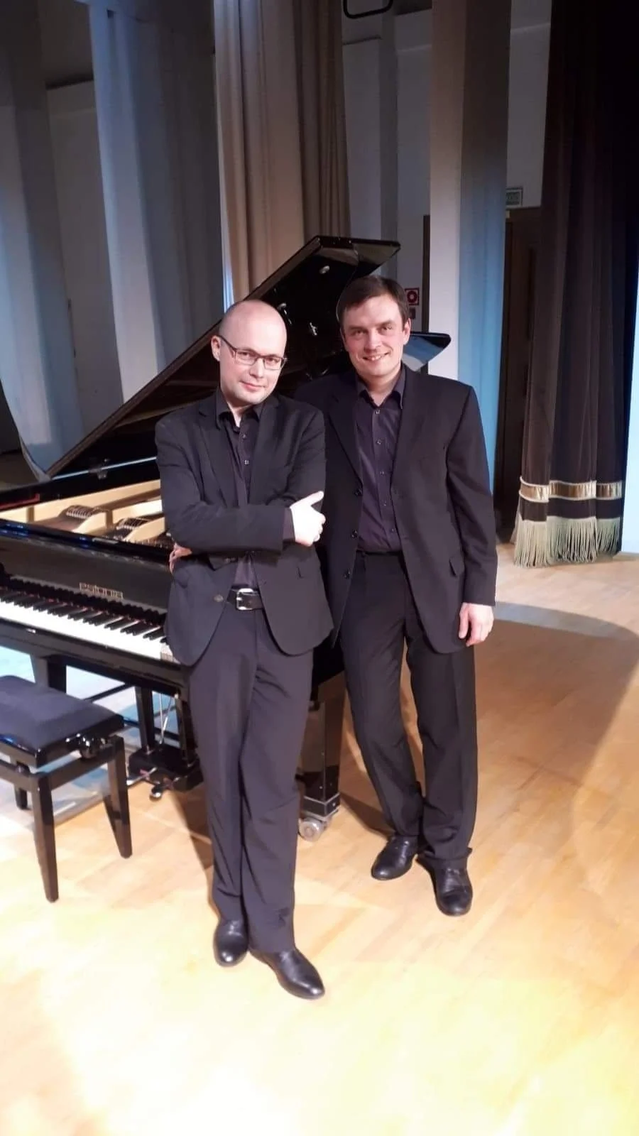 Feestelijke pianoreünie: Vital Stahievitch & Kirill Kozlovski