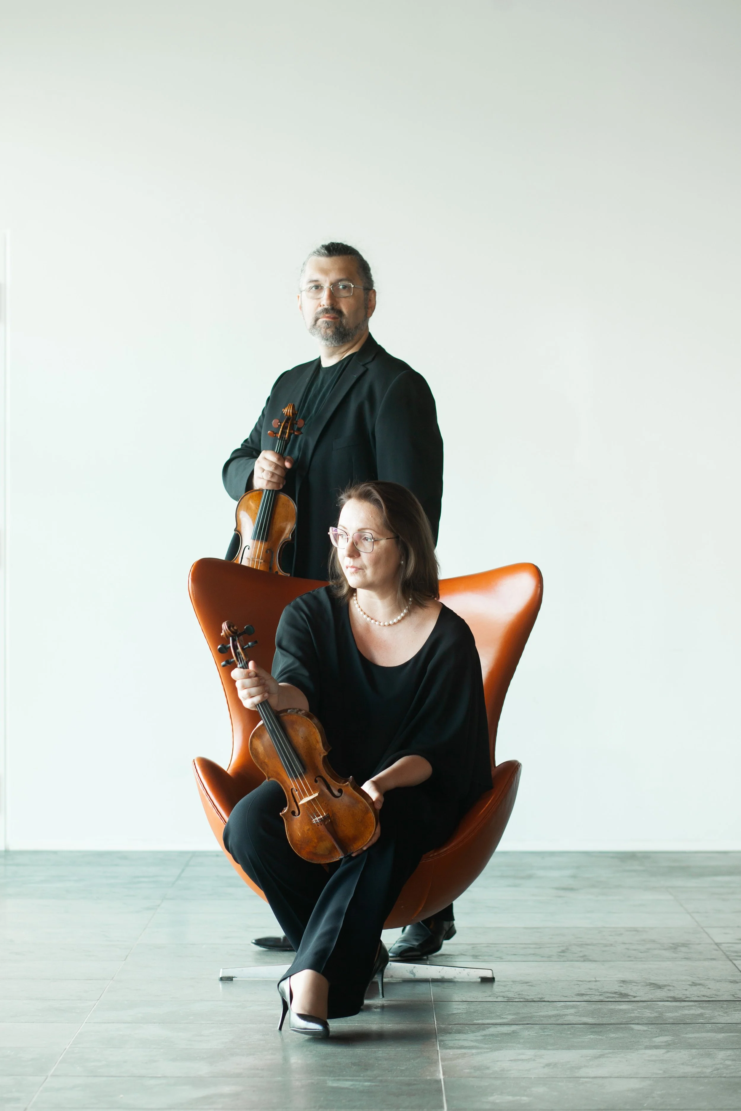 Presentatie lunch concert van nieuwe CD "P. Nardini" DUO VOOR 2 VIOLEN