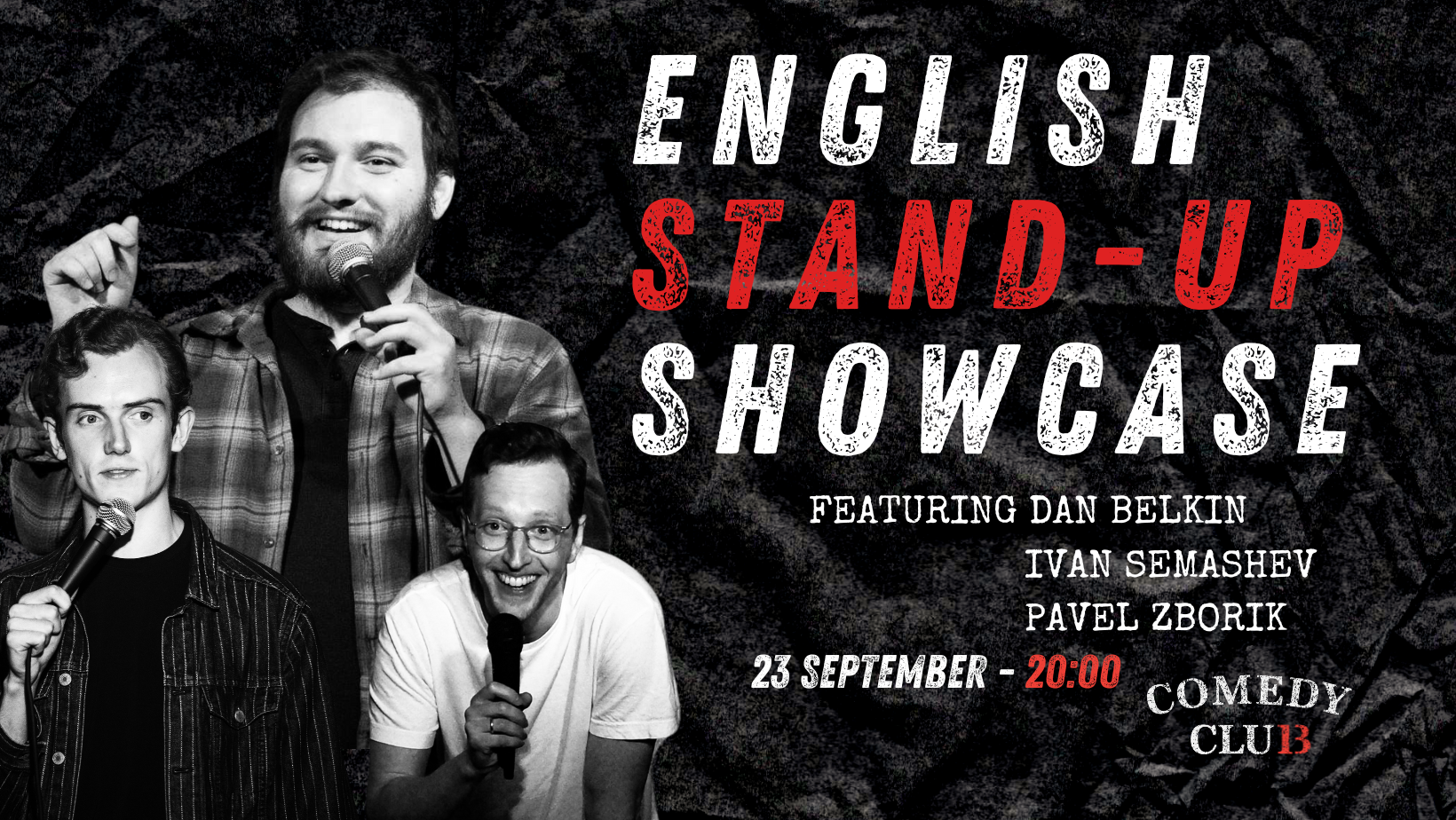 English Stand-Up with Dan Belkin