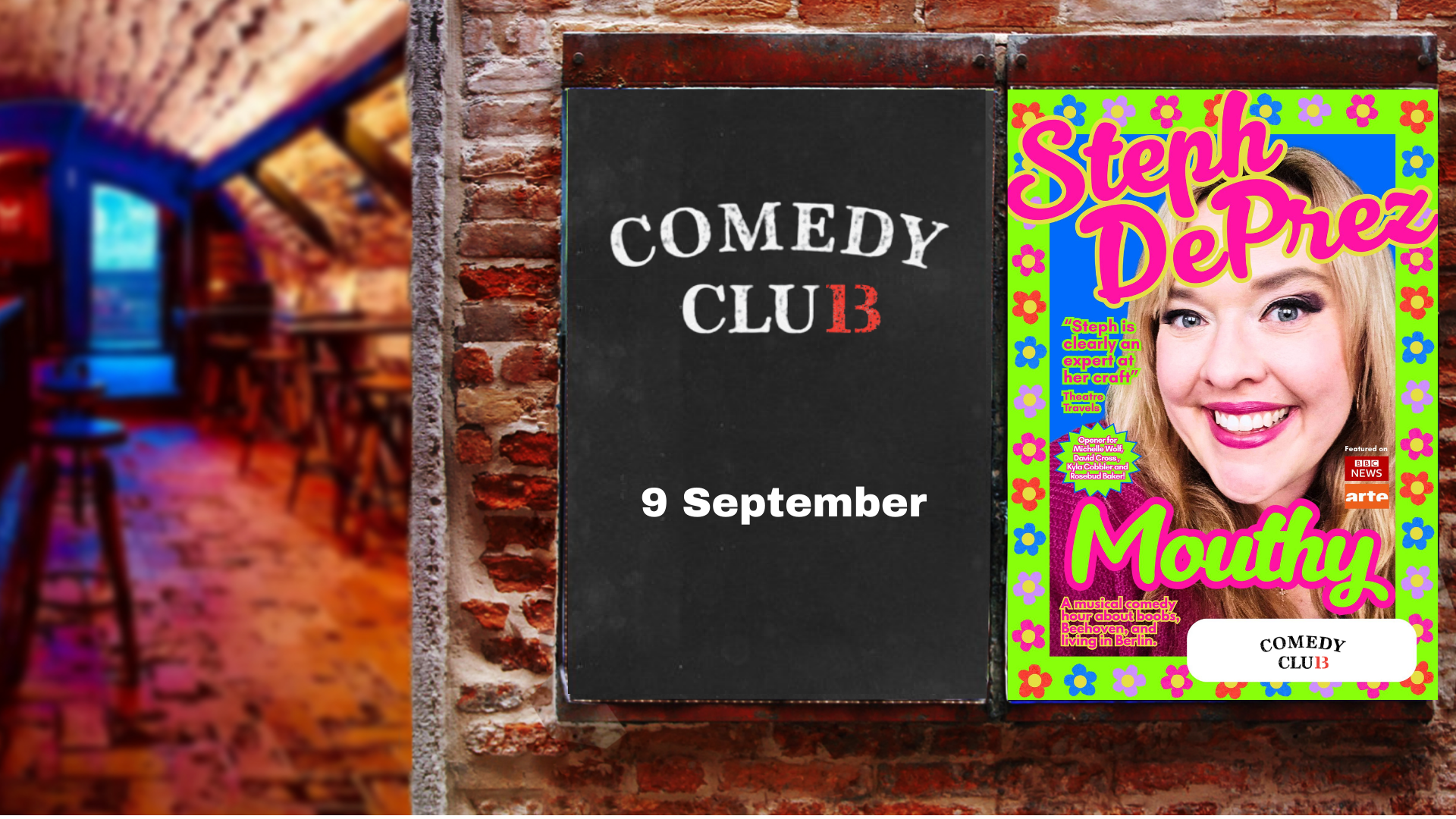 English Stand-Up - Steph DePrez