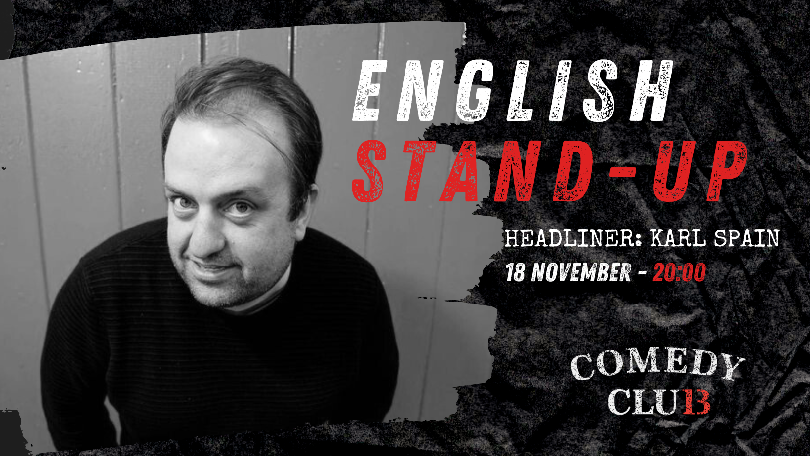 English Stand-Up with Karl Spain
