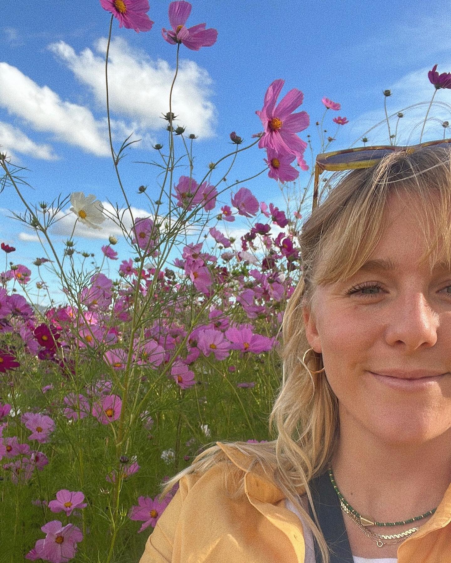 It would be rude of me to not take a shameless selfie when I came across one of my favourite flowers, cosmos, that were taller than me at a winery up in Mudgee&hellip;.right? 
 
PSA: CLOSED ALL WEEKEND 🙁 Wasn&rsquo;t planning on it but my van is in 