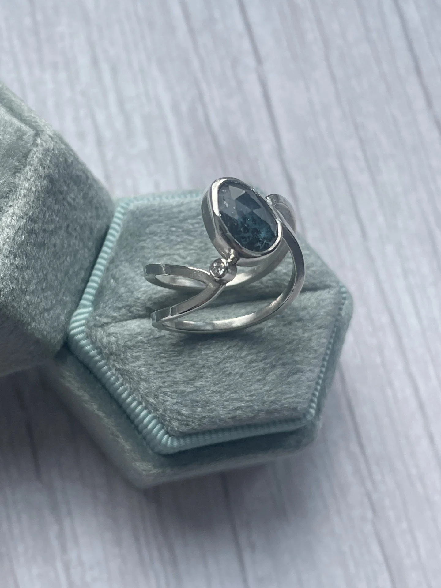 wire-and-wood-jewellery-sterling-silver-teal-moss-kyanite-ring-moissanite-main2.jpg