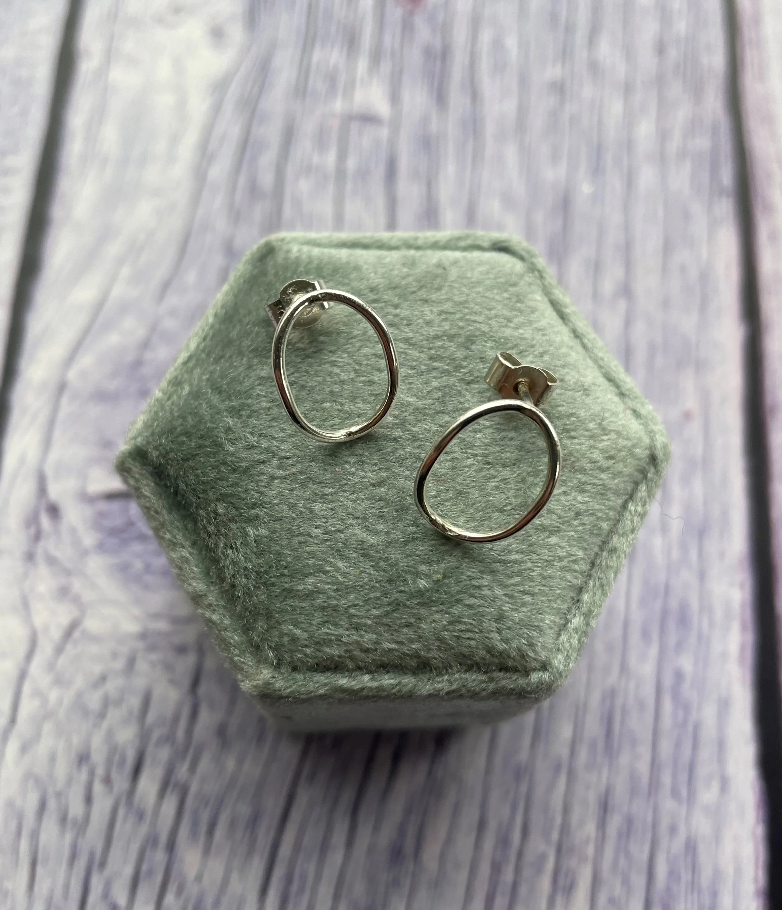 Swirled Oversized Stud main image 0