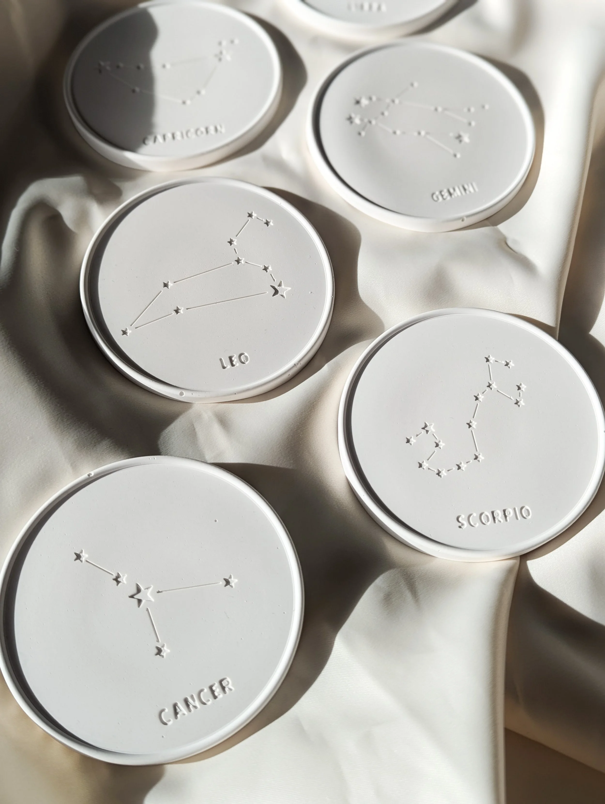 Zodiac trinket dish astrology tray