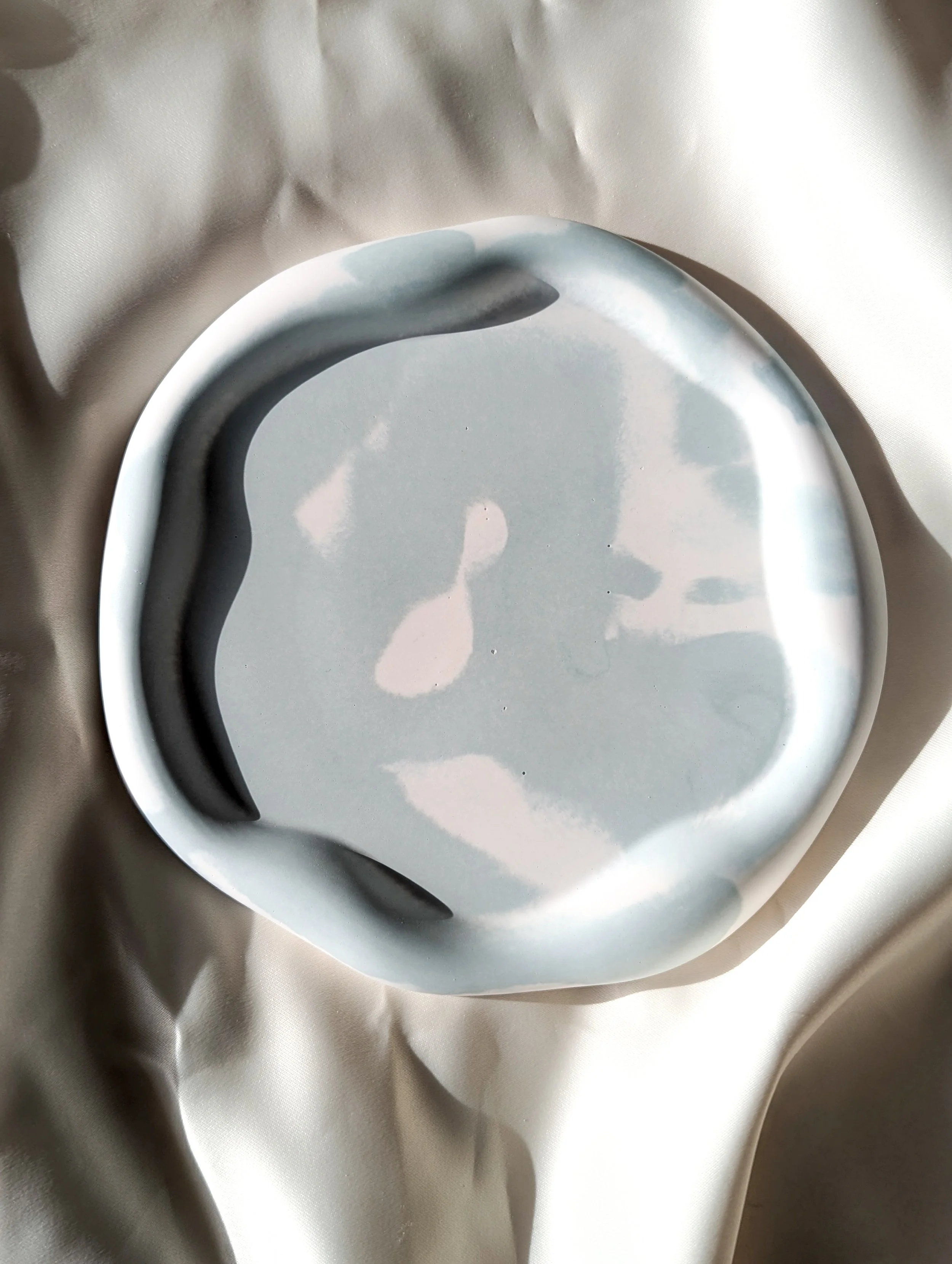 wavy handmade tray