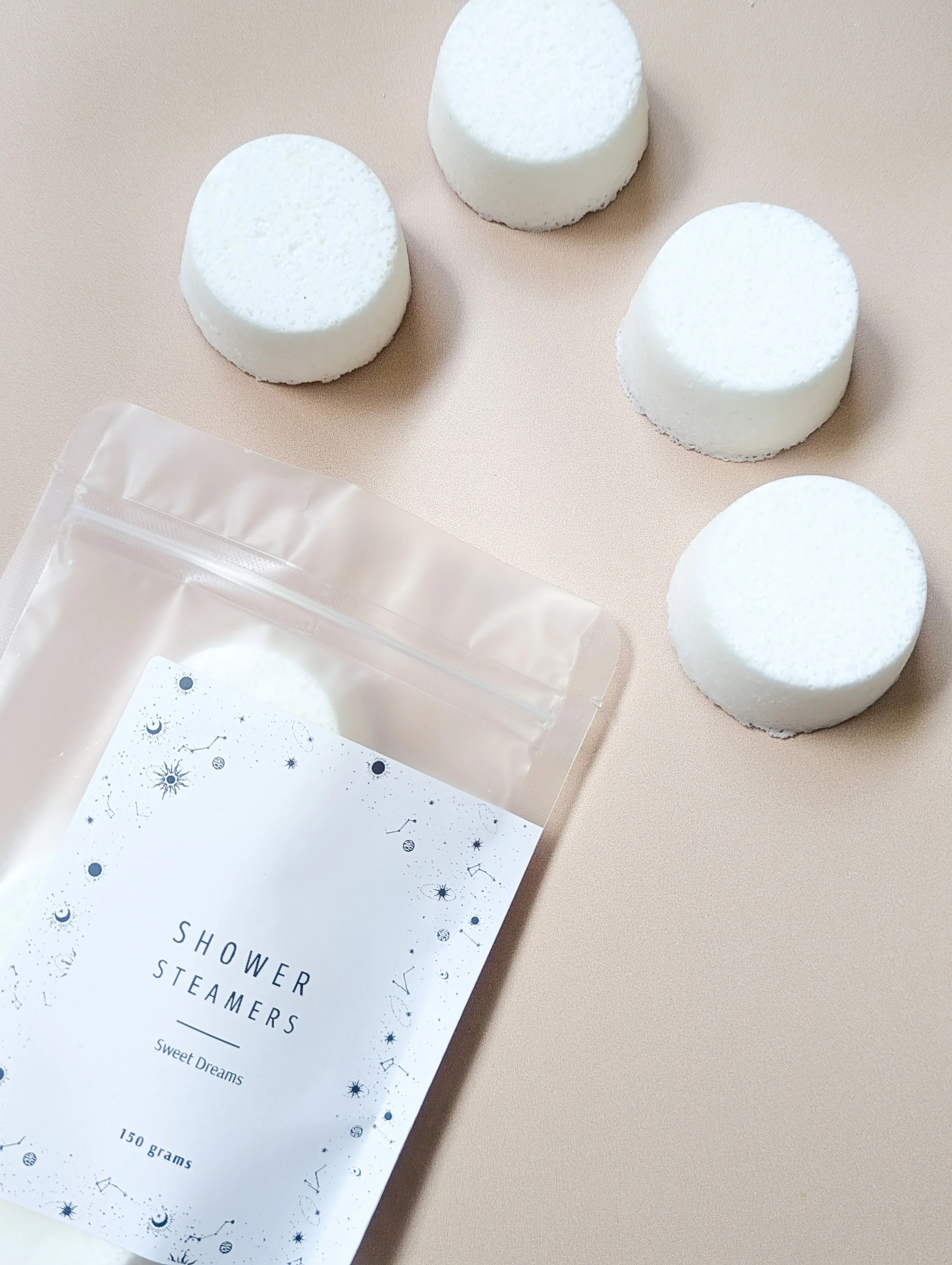 Shower Steamers relaxing self care nighttime routine