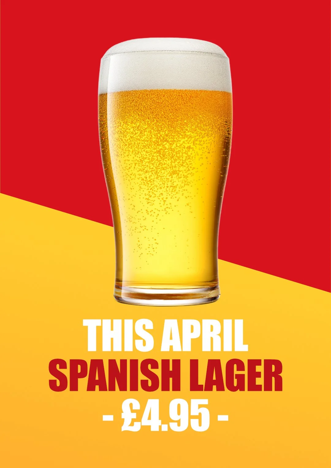 Spanish Lagers April Offer