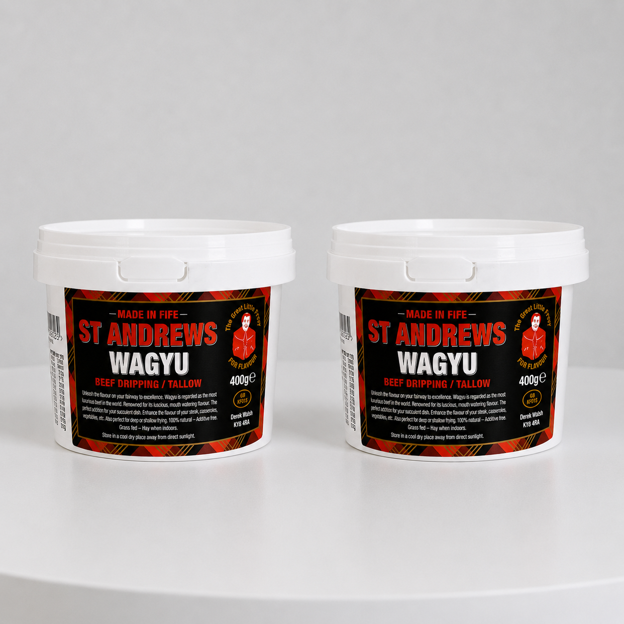 ST. ANDREWS WAGYU BEEF DRIPPING / TALLOW 2x400g