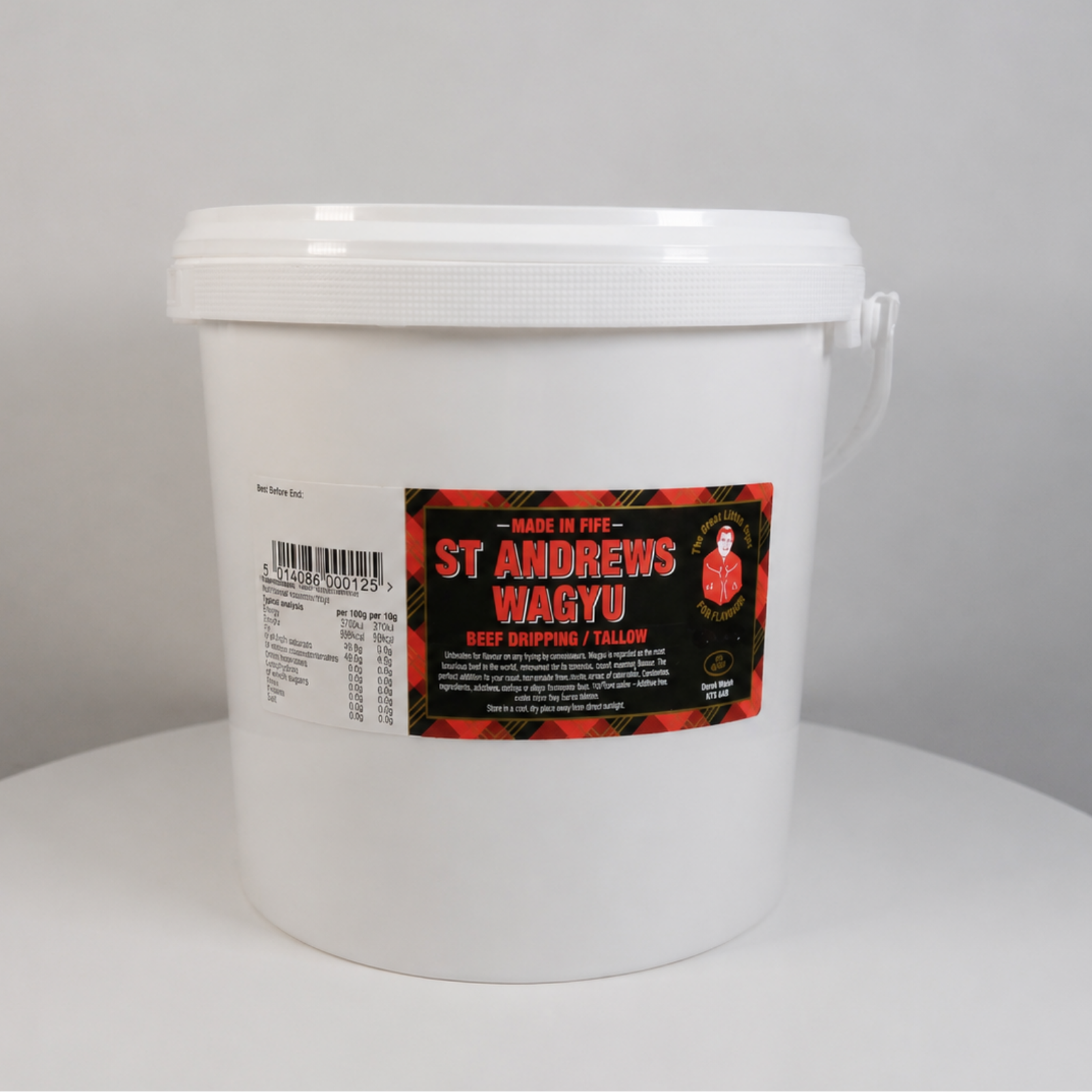 ST. ANDREWS WAGYU BEEF DRIPPING / TALLOW 8kg