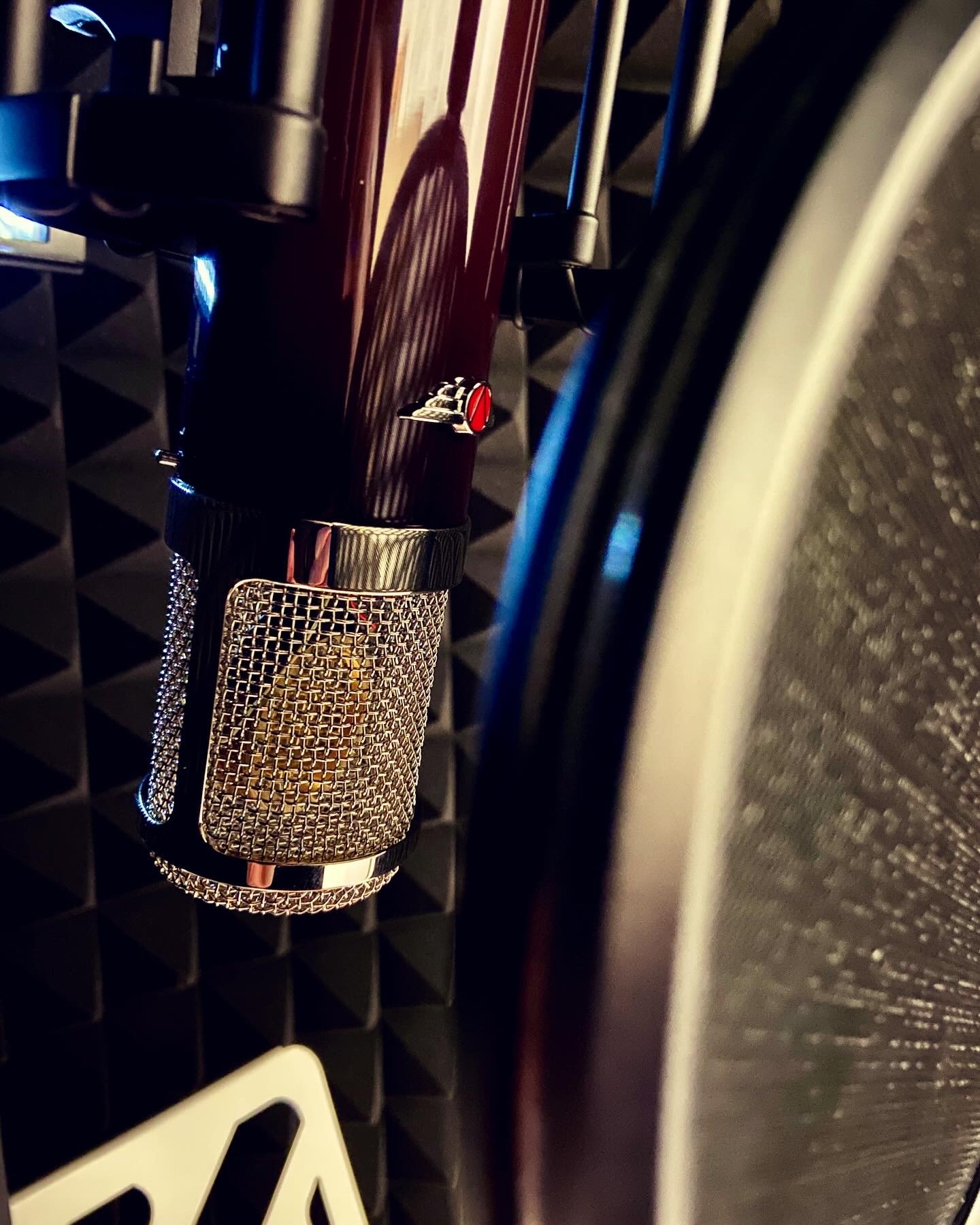 Vanguard Audio Labs V13 gen2 Tube Mic in action