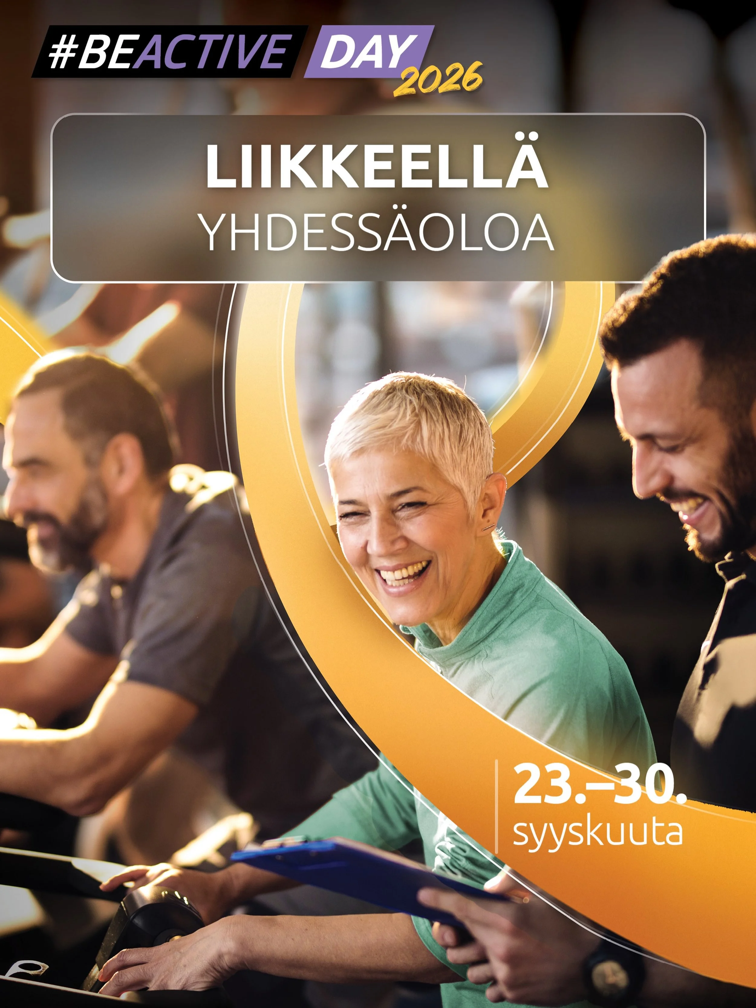 Liikuntap&auml;iv&auml;t 2026 on tullut p&auml;&auml;t&ouml;kseen! 🎉
Meill&auml; oli mahtava viikko yhdess&auml; kaikkien mukana olleiden yritysten ja liikkujien kanssa.
Iso kiitos kaikille vuoden 2026 kampanjaan osallistuneille! Te teitte viikosta 