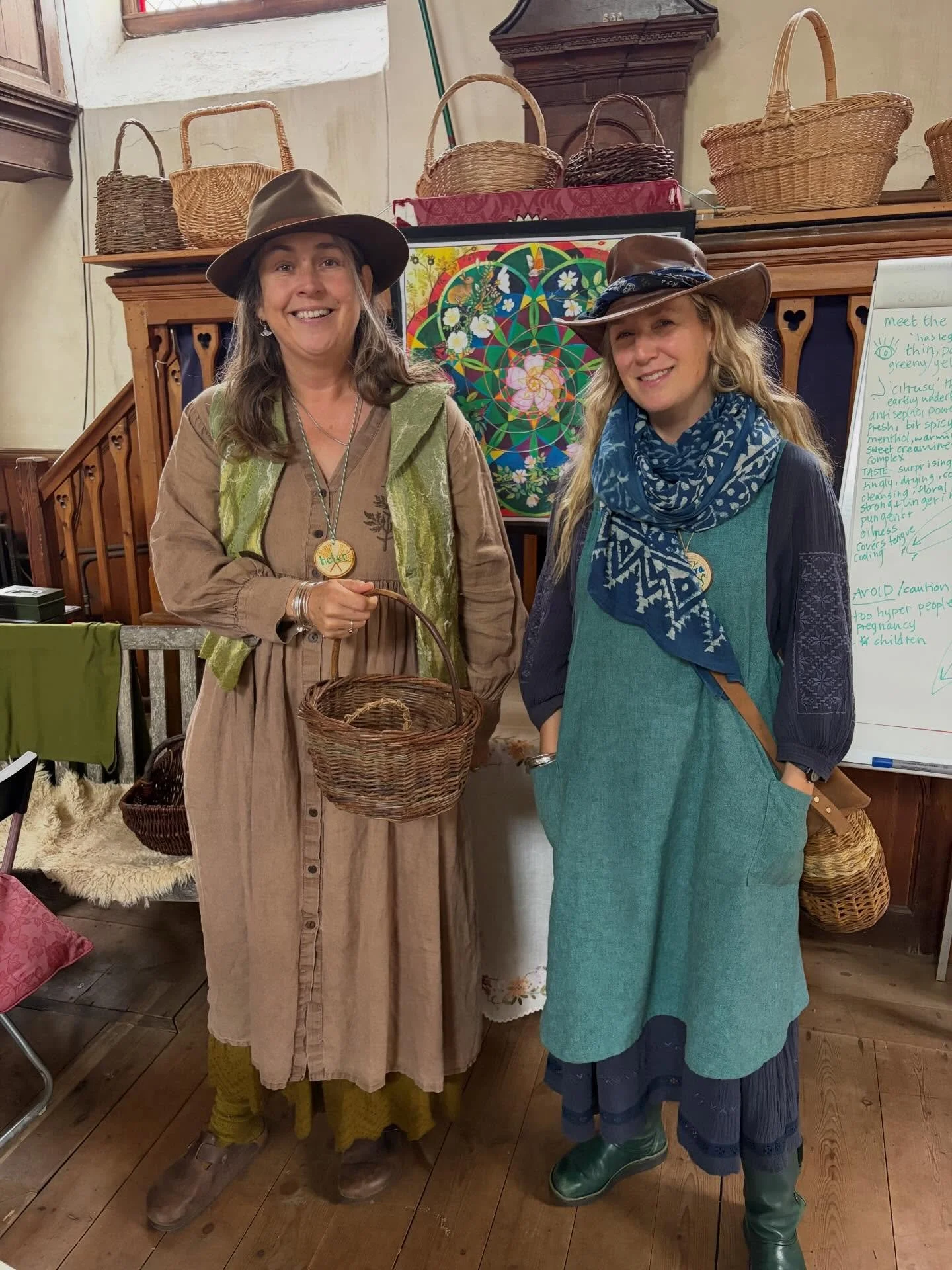 Thank you to Helen and @betonicaschoolofherbalmedicine for a wonderful weekend teaching our 24 new home herbalists. 

It was a real pleasure to spend time with you all introducing you to water and oil based herbal preparations and walking and learnin