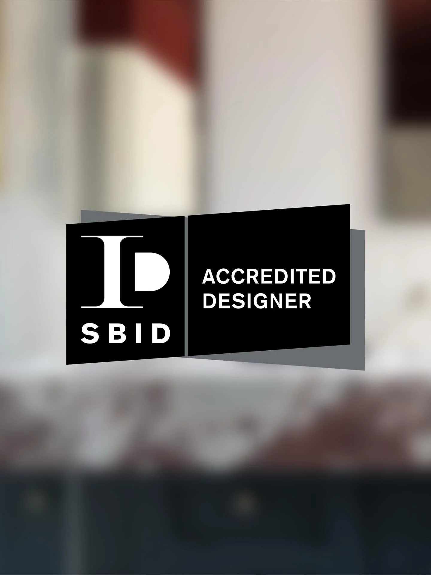 Exciting announcement✨ 
 I&rsquo;m proud to share that I&rsquo;ve officially been accredited by the SBID (Society of British and International Interior Design).

This accreditation is a mark of professional excellence and global recognition within th