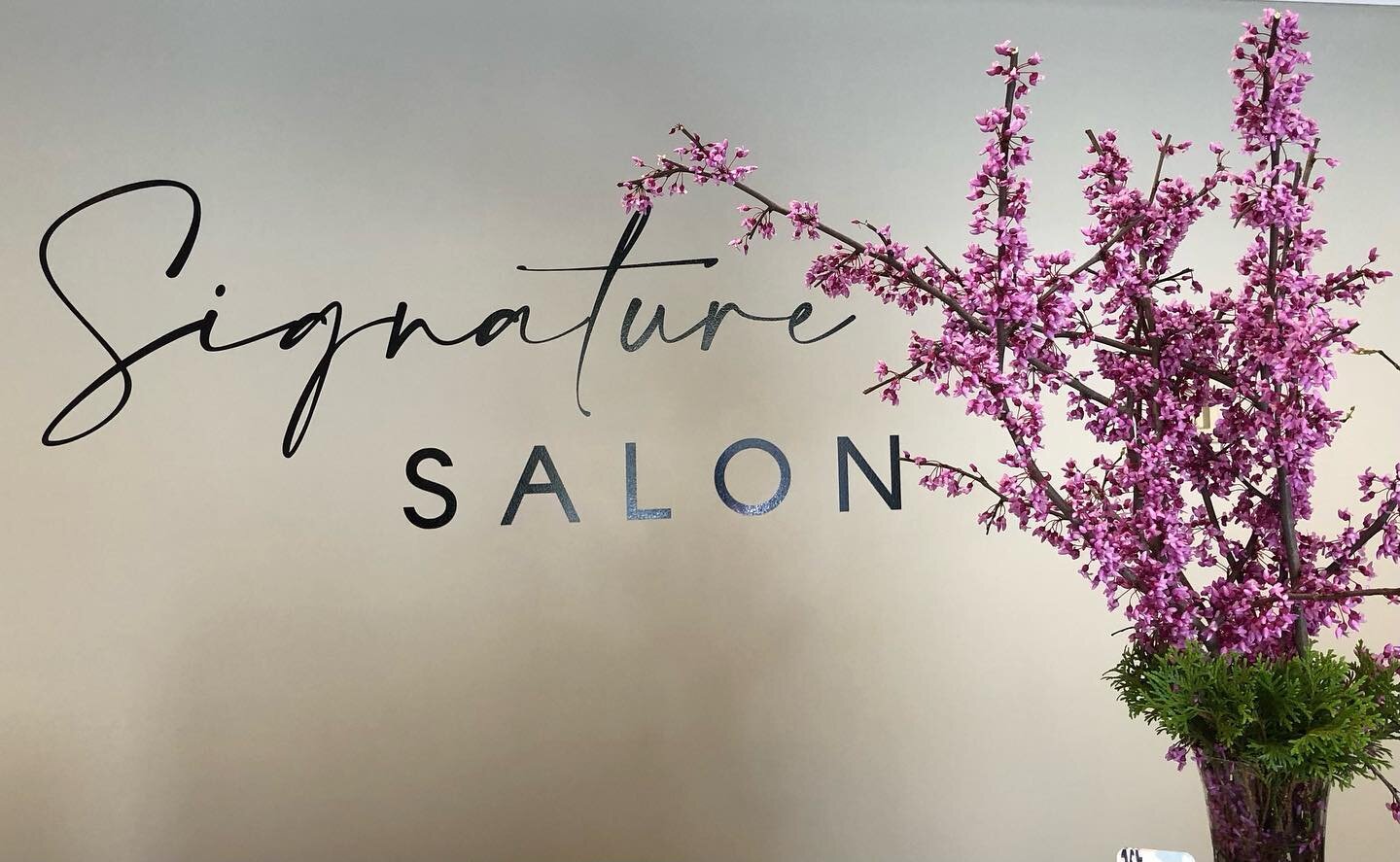 Fresh from our salon tree 😉

#spring #springhair #freshflowers #salongarden #signsofspring #signaturesalonct