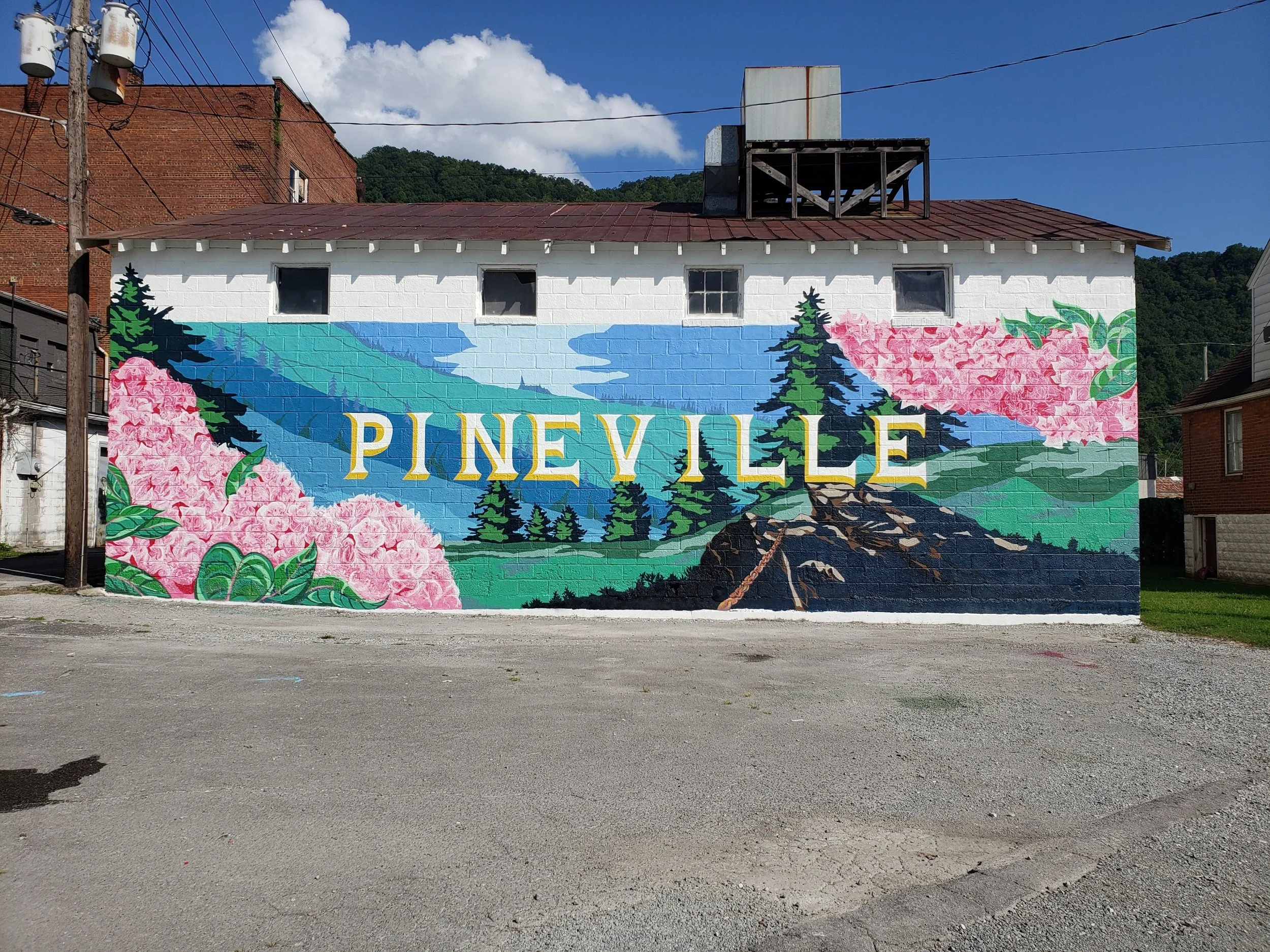 KTurner 2021 Greeting Card Mural, Pineville,KY