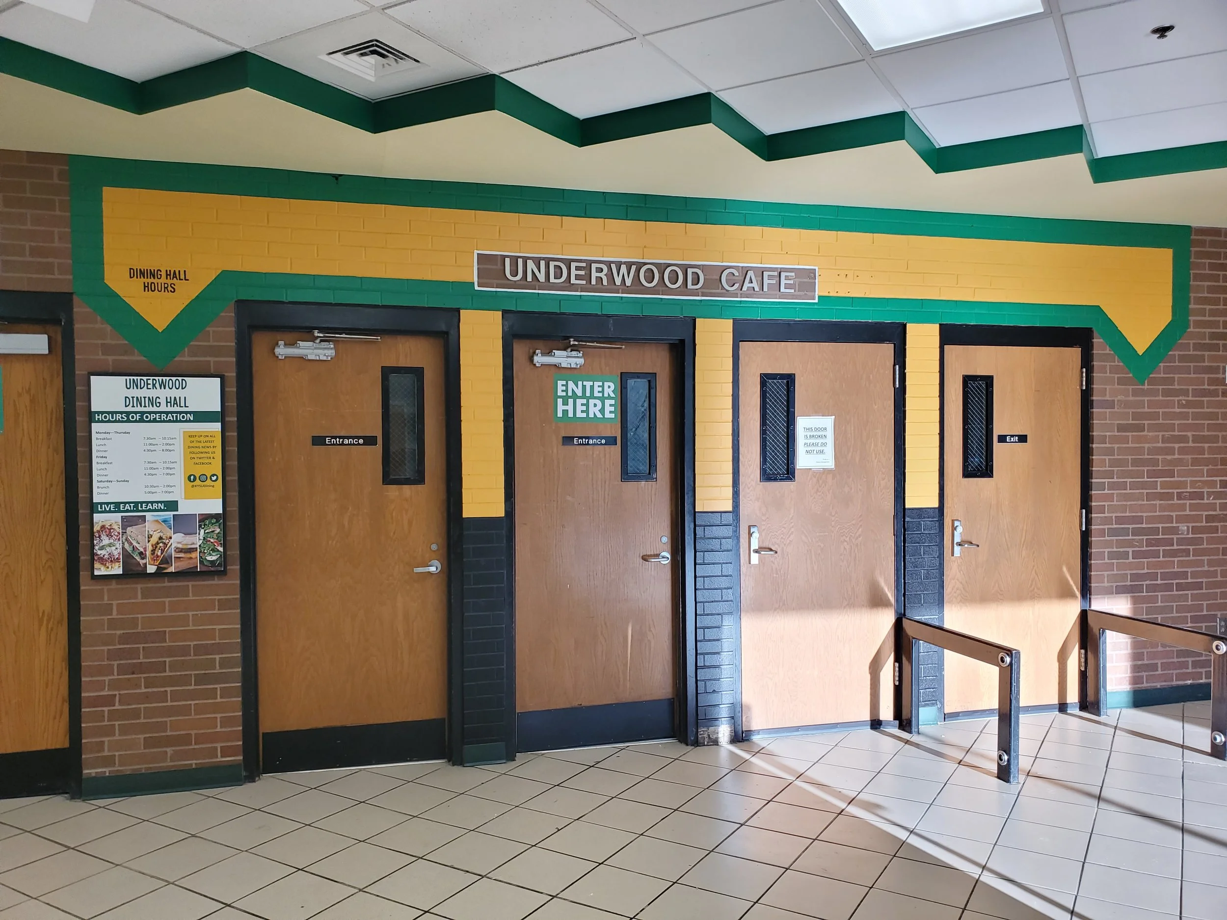 KSU Dining Hall Mural, 2024, Frankfort, KY