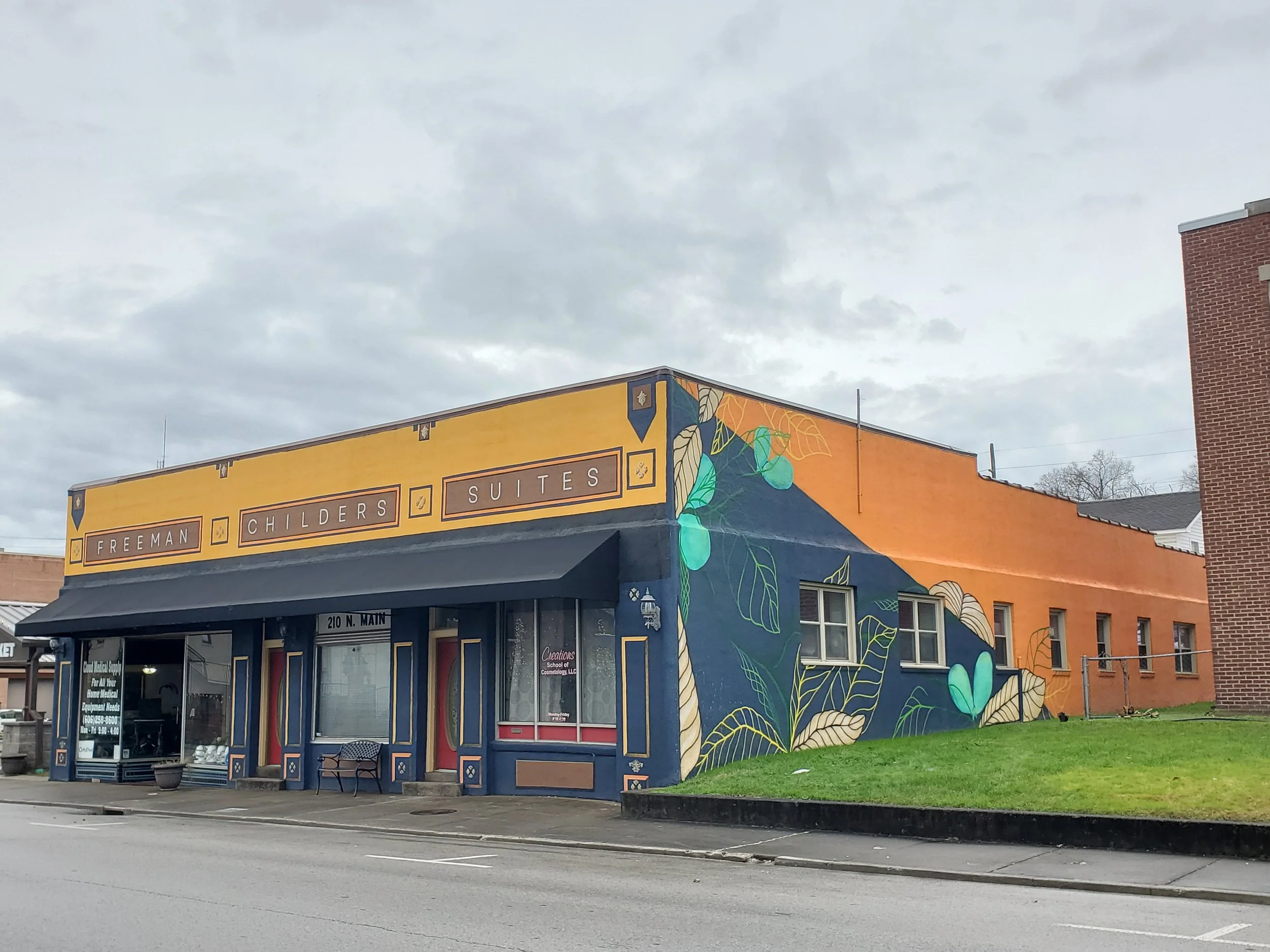 Freeman & Childres Mural 2024, Corbin, KY