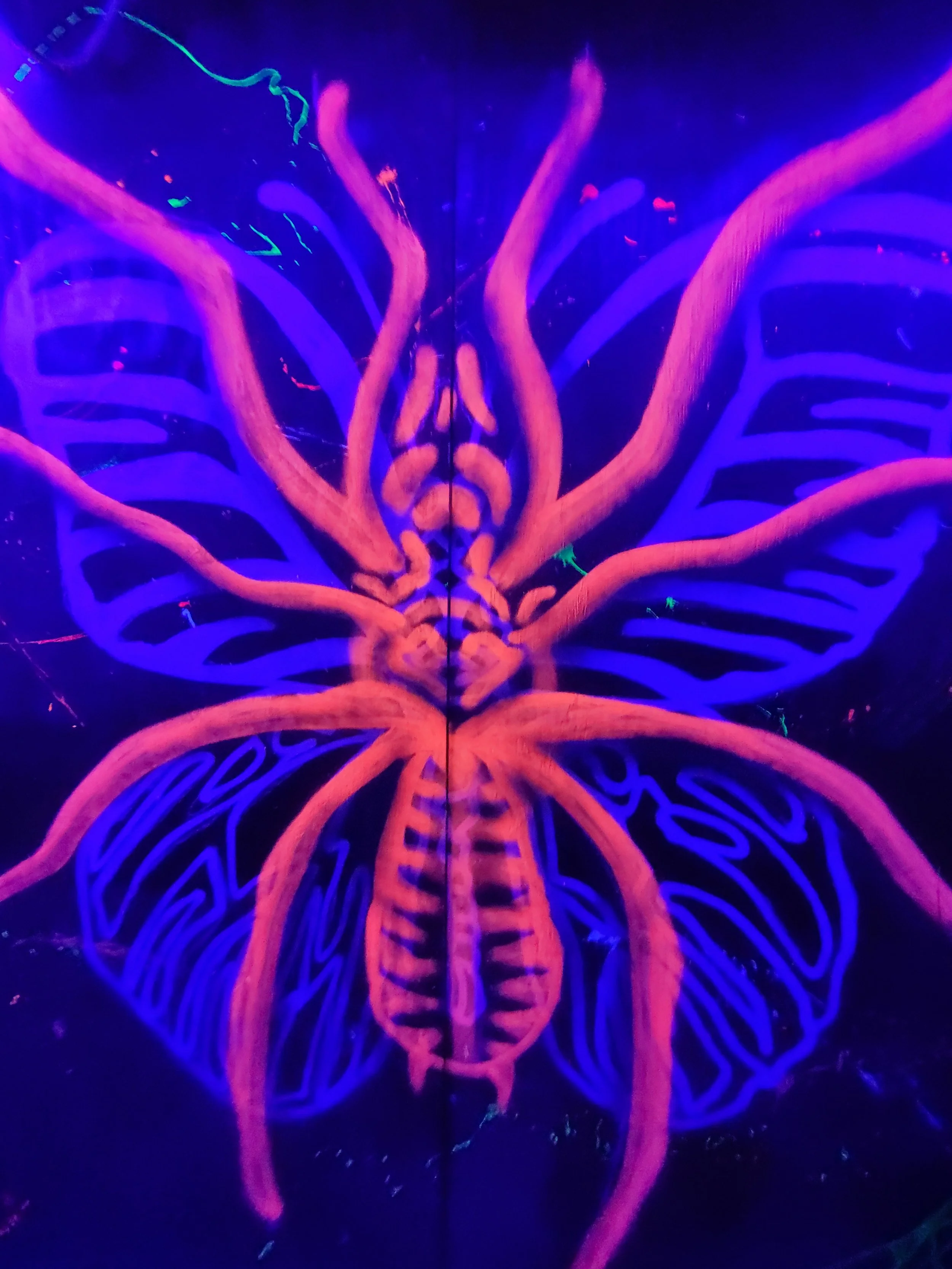 Fariston's Haunted Forest Mural 2024, London, KY