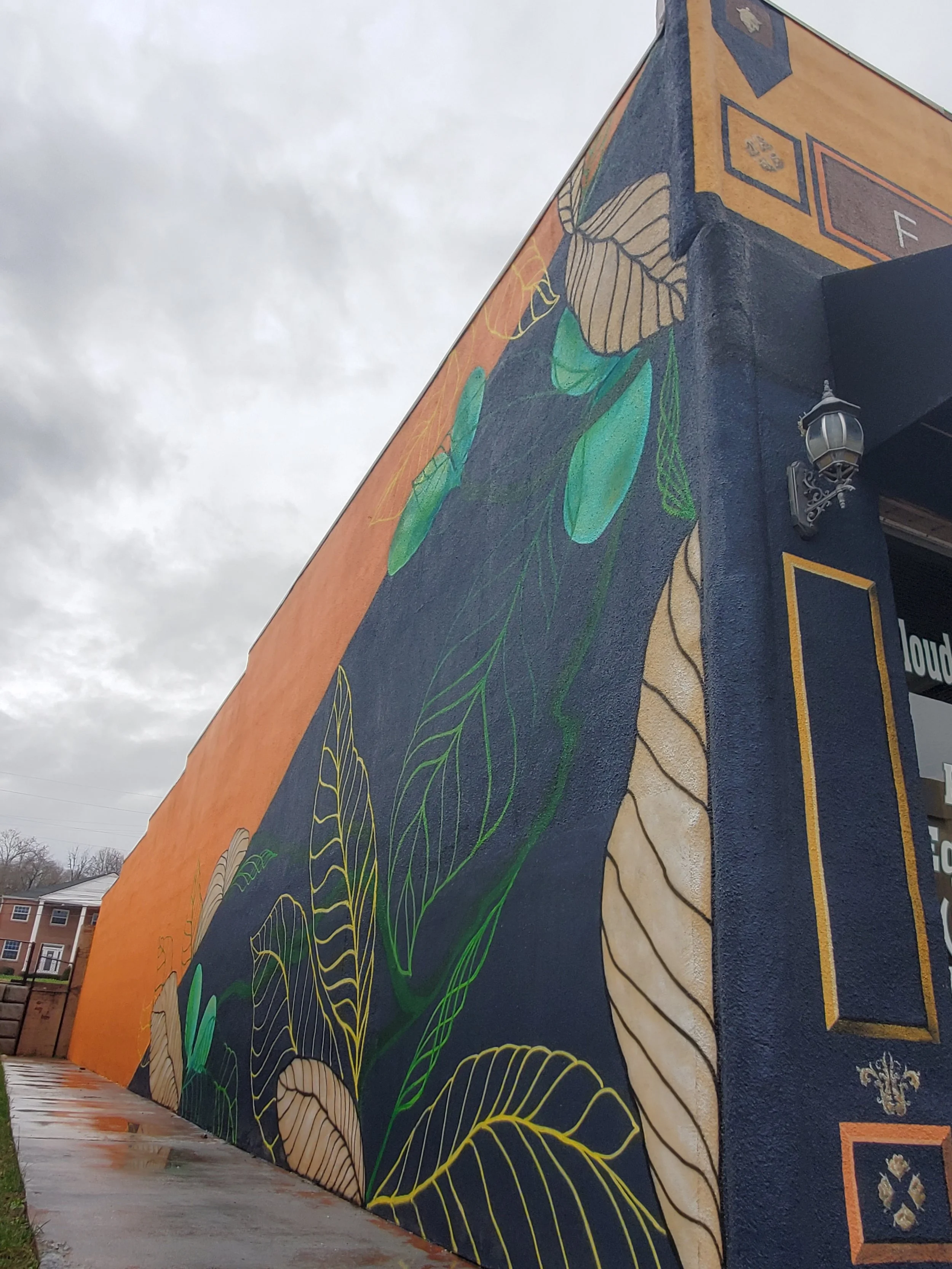 Freeman & Childres Mural, 2024, detail Pawpaw side, Corbin, KY