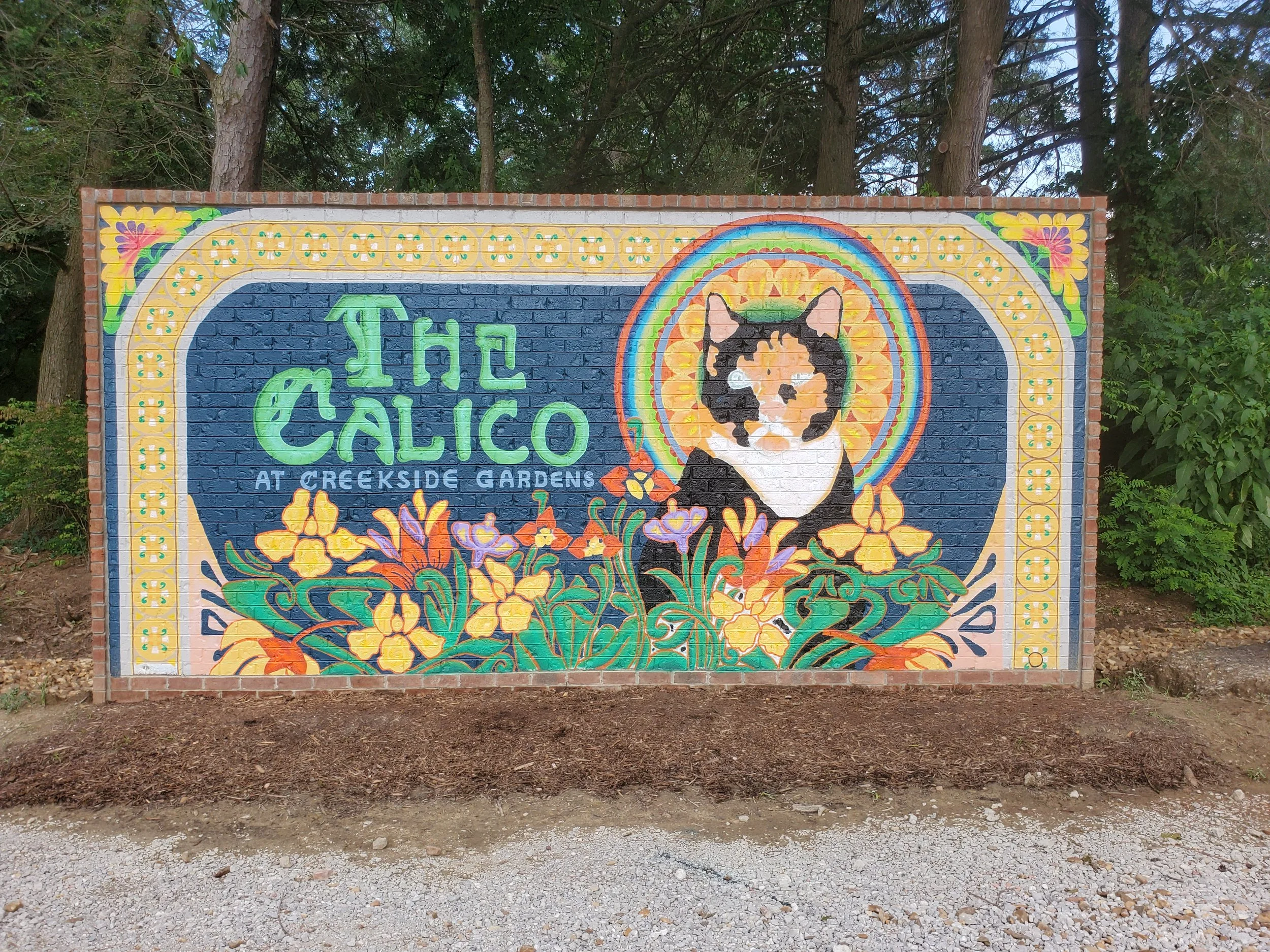 KTurner 2023 The Calico Event Venue Branding Mural, London, KY