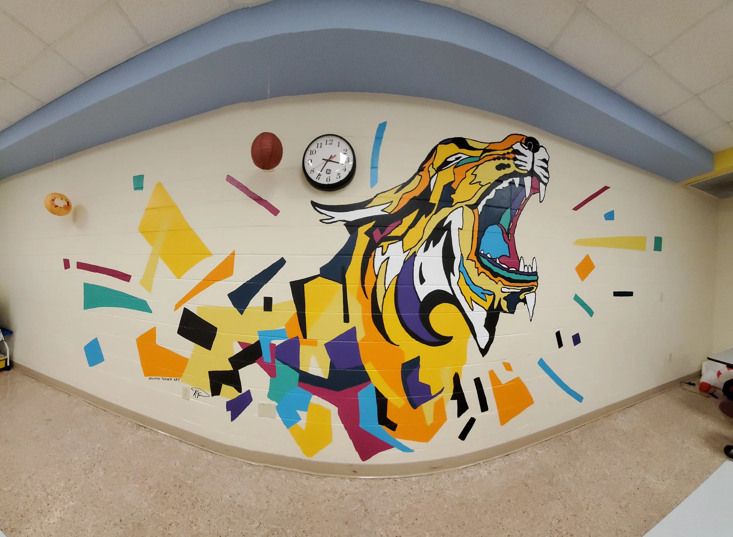 Hacker elementary Mural 2024, Manchester, KY