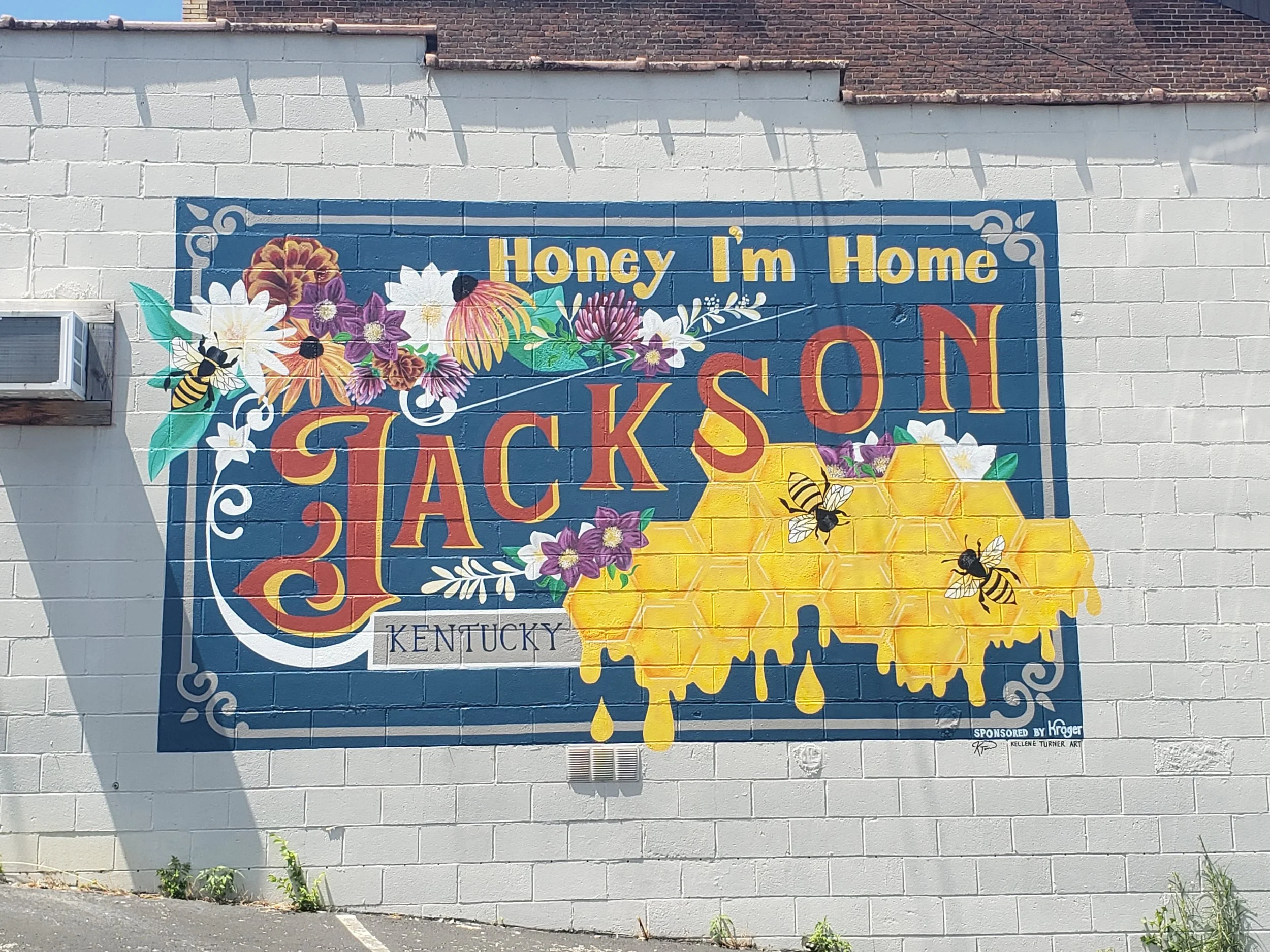 KTurner 2022 Honey I'm Home Mural, Jackson,KY