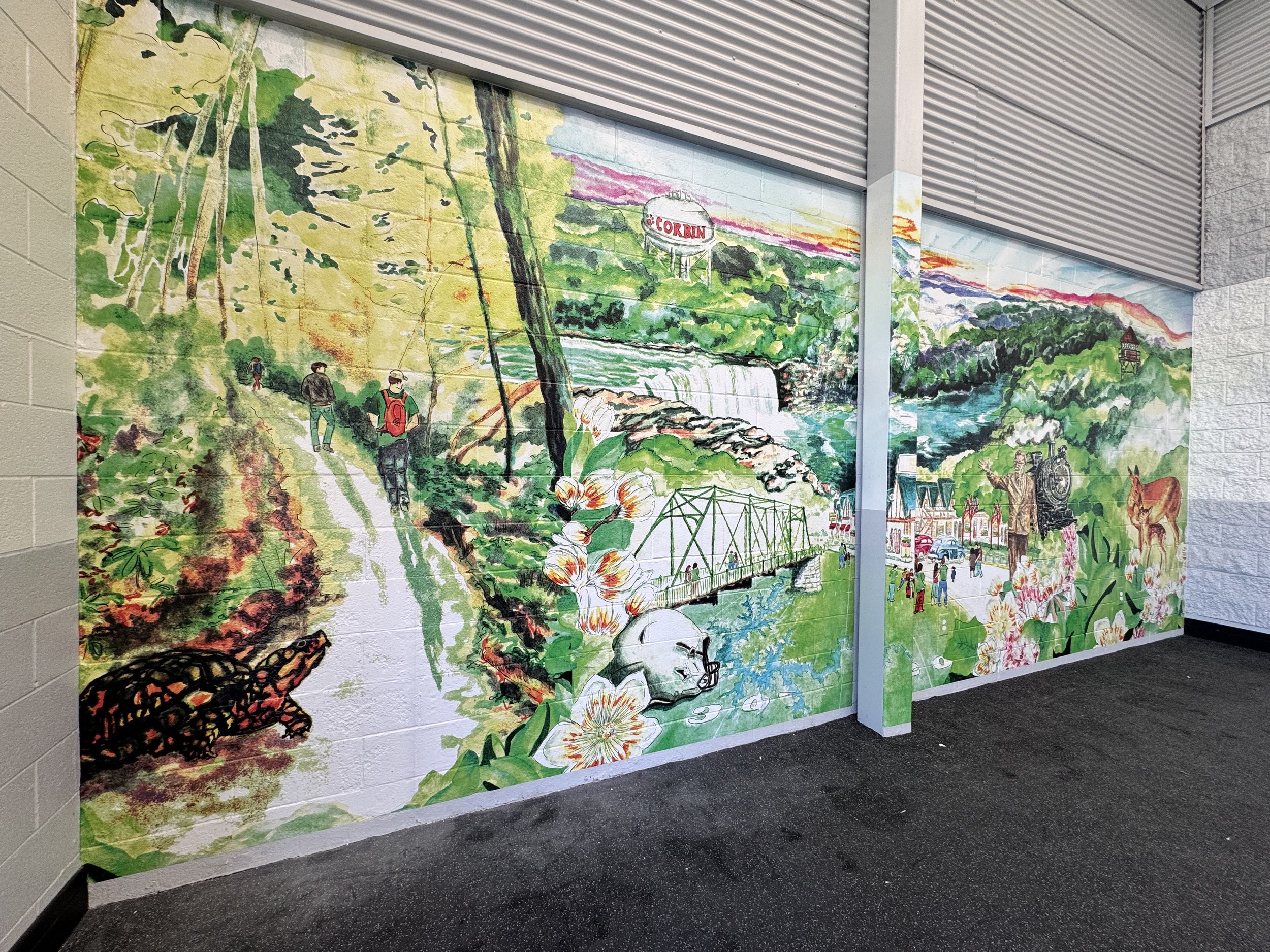 Corbin, KY Walmart Mural 2024