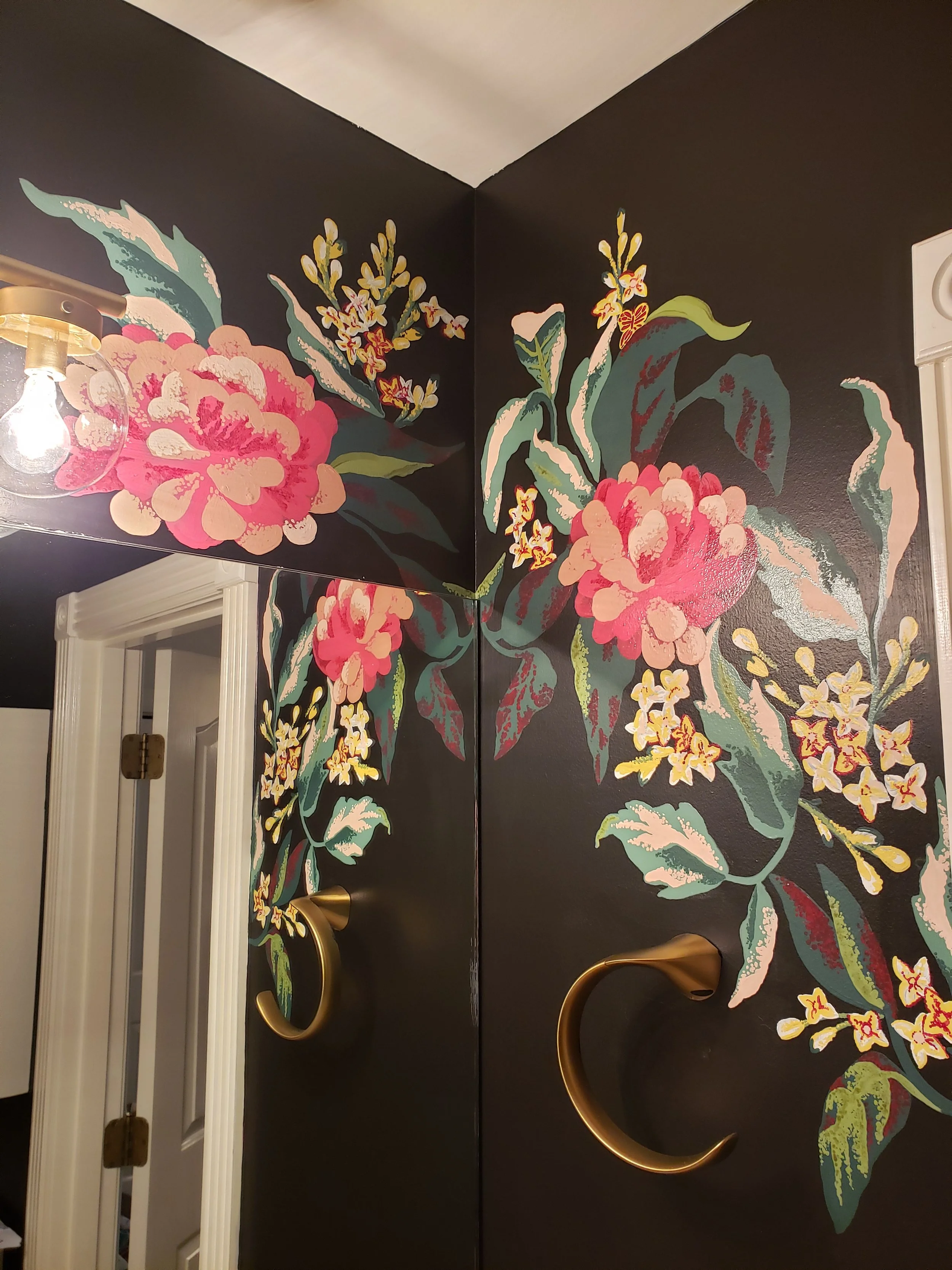 KTurner 2021 Custom Powder Room design, Private residence, Richmond, KY