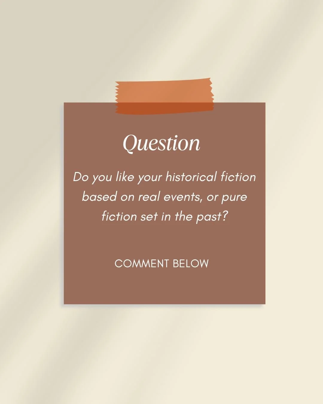 Tell me readers........Do you like your historical fiction based on real events, or pure fiction set in the past? 📖

#HistoricalFictionFans #BookTalk #KellyRimmer