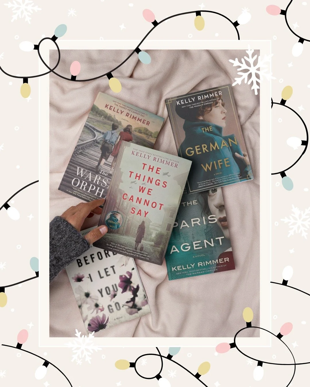 🎁✨ Holiday Gift Guide for the Readers in Your Life! ✨🎁

If you&rsquo;re building your holiday gift list (or your own wish list 😉), here are a few of my stories that make heartfelt, meaningful, curl-up-by-the-fire kind of gifts:

📘 The Things We C