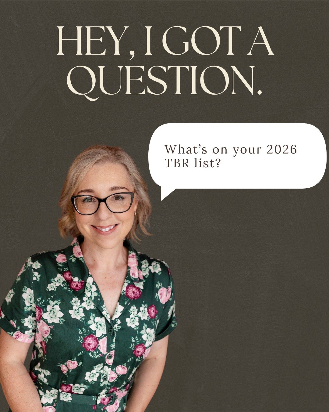 As we start thinking ahead to a brand-new year, I&rsquo;m already curious about the stories waiting to be discovered. 📚✨

What&rsquo;s on your 2026 TBR list?

Are there any books you&rsquo;re counting down the days to read, long-loved classics you&r