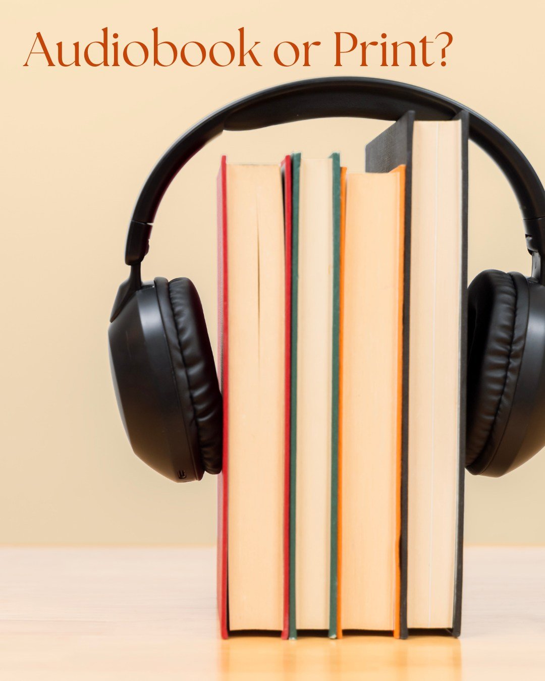 Quick poll: audiobook 🎧 or print book 📖?

And tell me why! I love hearing how you like to experience stories.

#kellyrimmer #audiobooks #howdoyouread