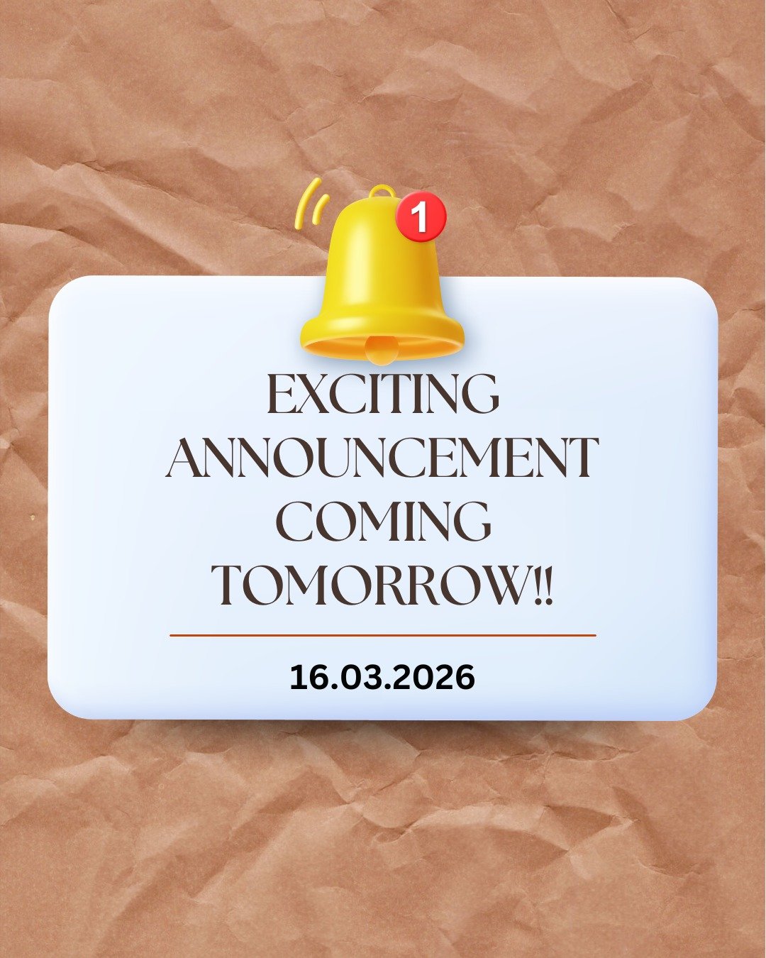 I have a very special announcement coming tomorrow&hellip; and I&rsquo;ve been dying to share it with you. 📚✨

If you love THE THINGS WE CANNOT SAY, you&rsquo;re going to want to stay tuned for this one. It&rsquo;s something truly beautiful and I ca