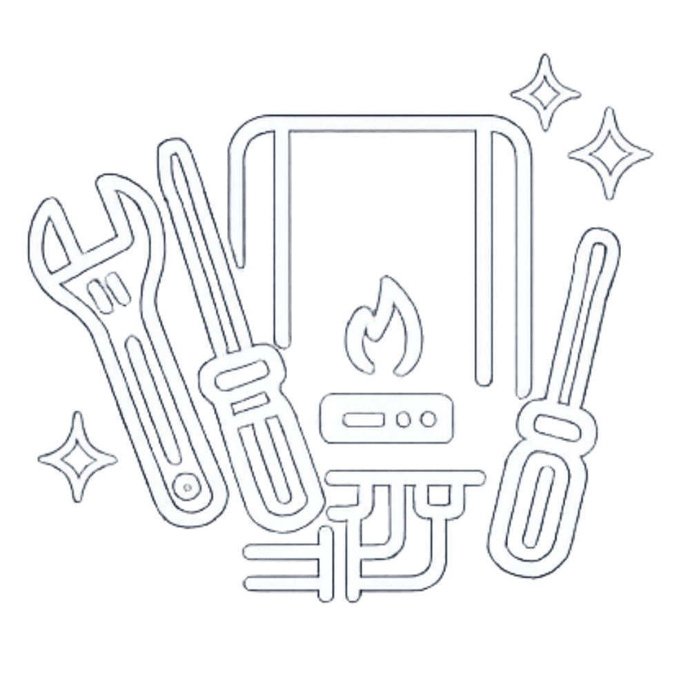 icon for boiler servicing in south wales