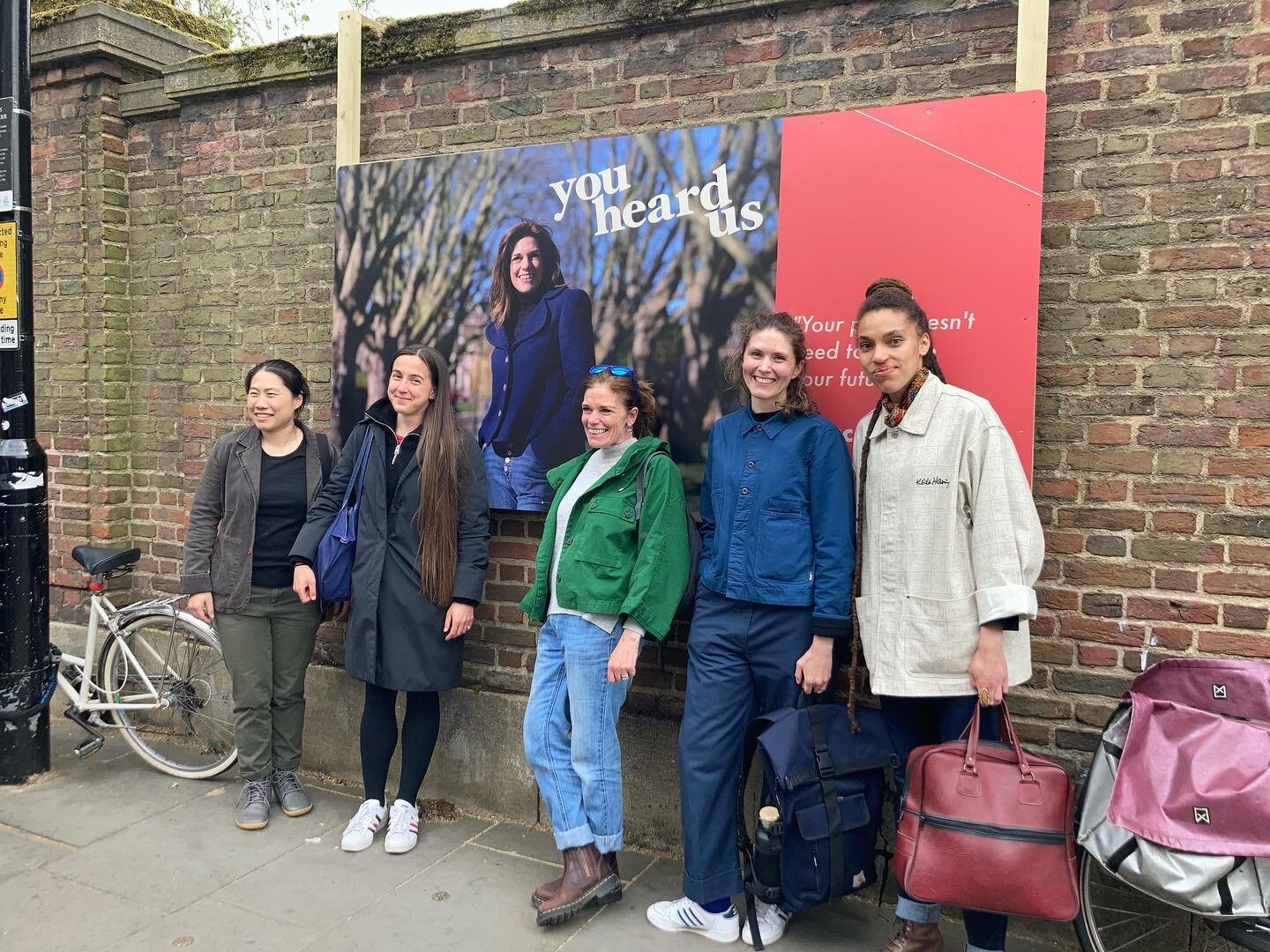 Had the absolute honour of collaborating with these women to make #youheardus happen in Cambridge. It was an absolute joy to walk around the city together today and see your portraits and words taking up space.

Thank you @camillagreenwellphotography