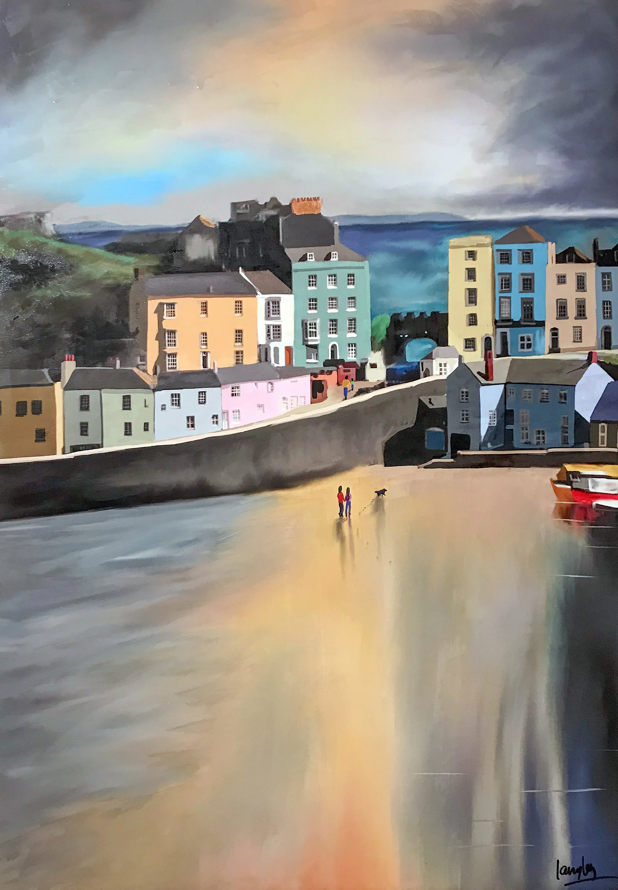 Colured Houses of Tenby 1812.jpg